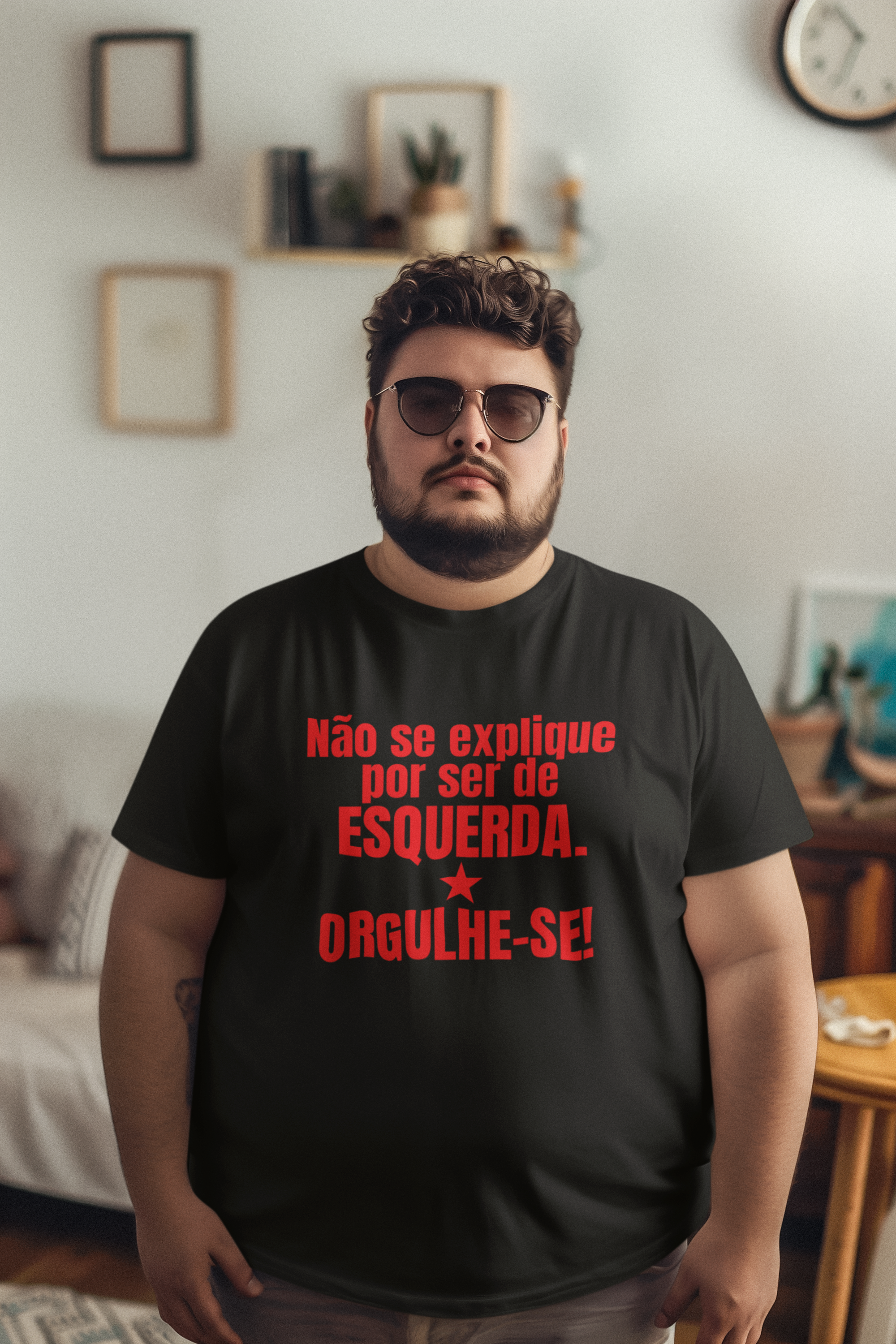 T-shirt Plus Size ORGULHE-SE!