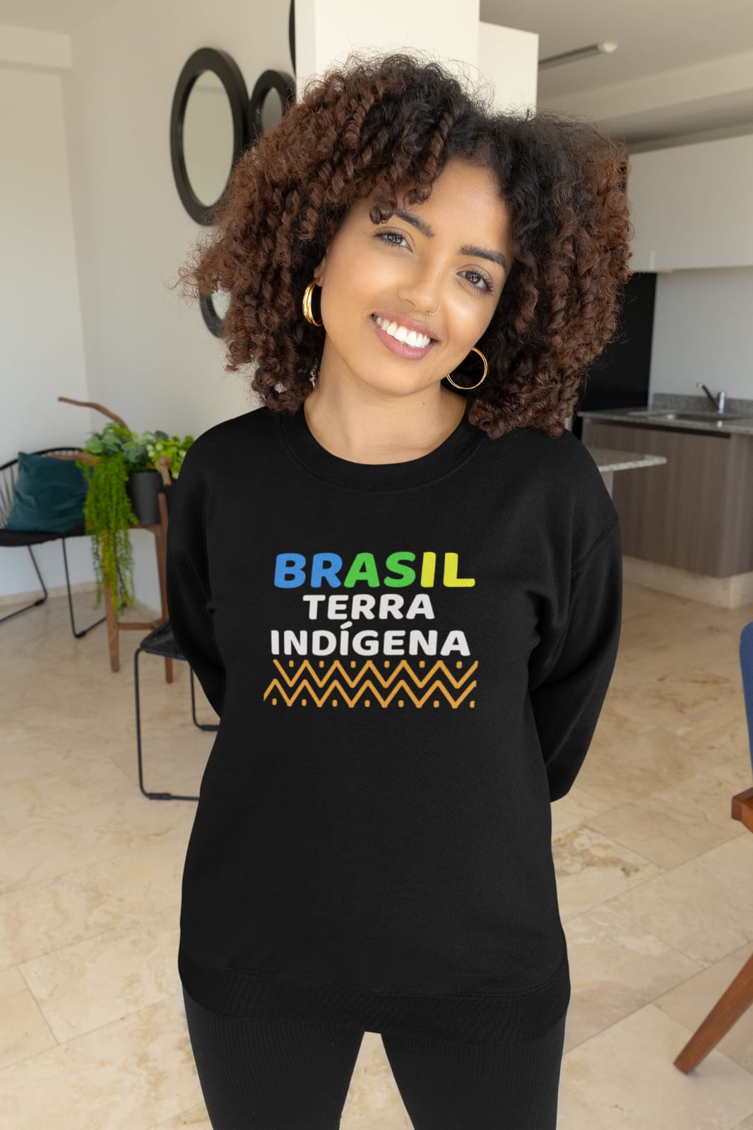 Moletom Prime BRASIL TERRA INDÍGENA