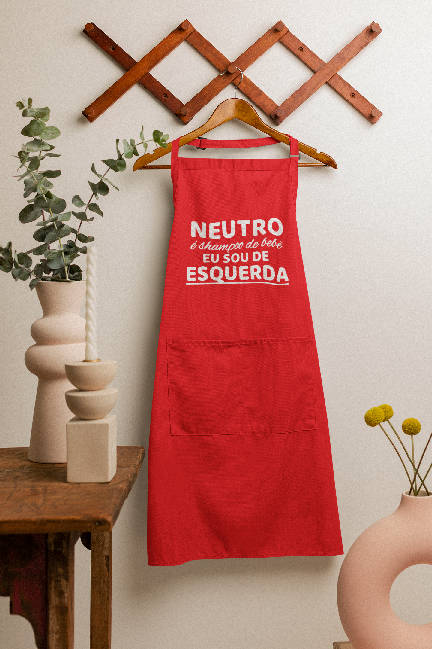 Avental sou de Esquerda