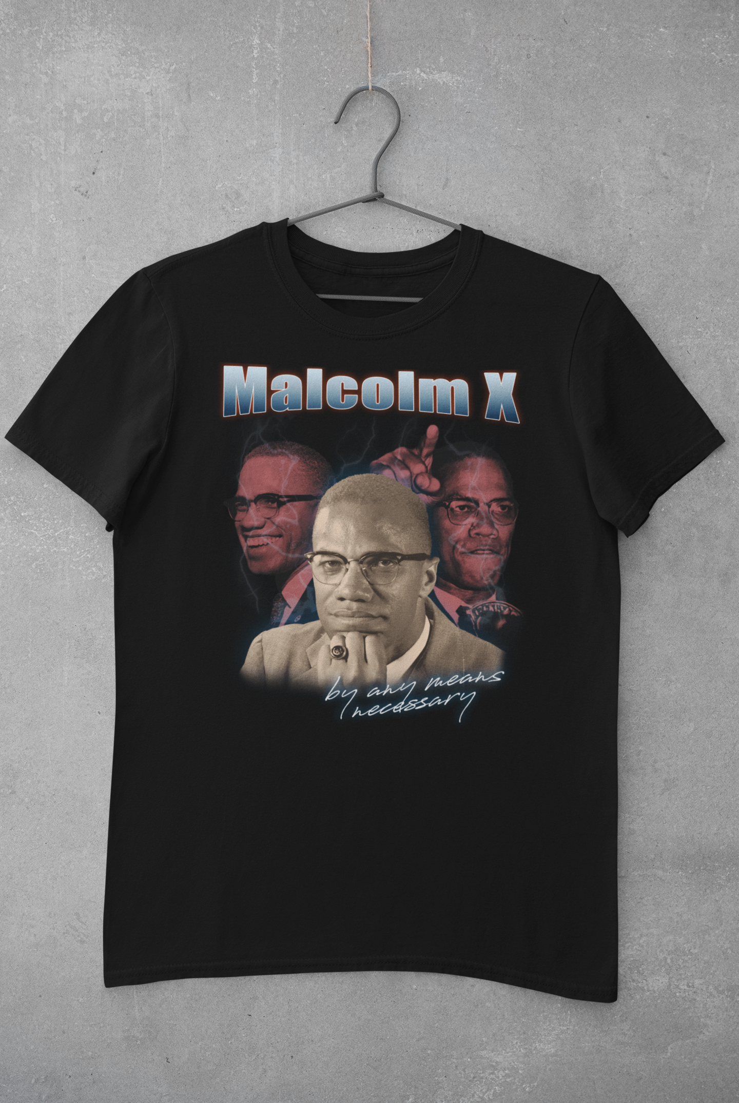 Camiseta 90s Malcolm X - Plus Size
