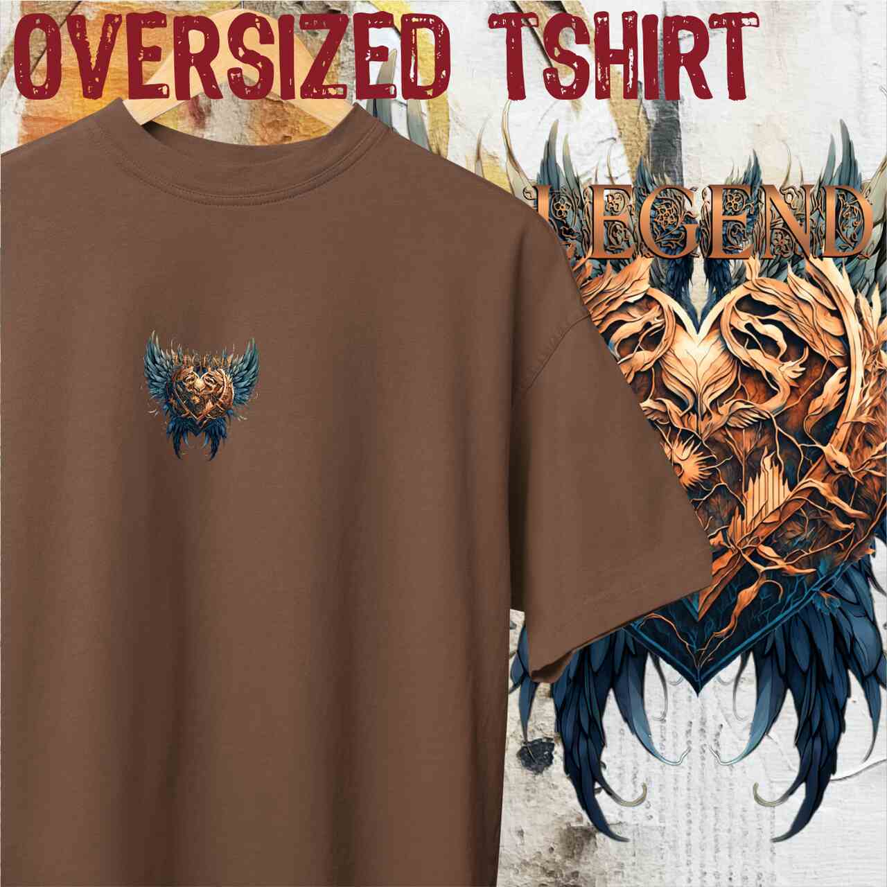 Camiseta Oversized Legend