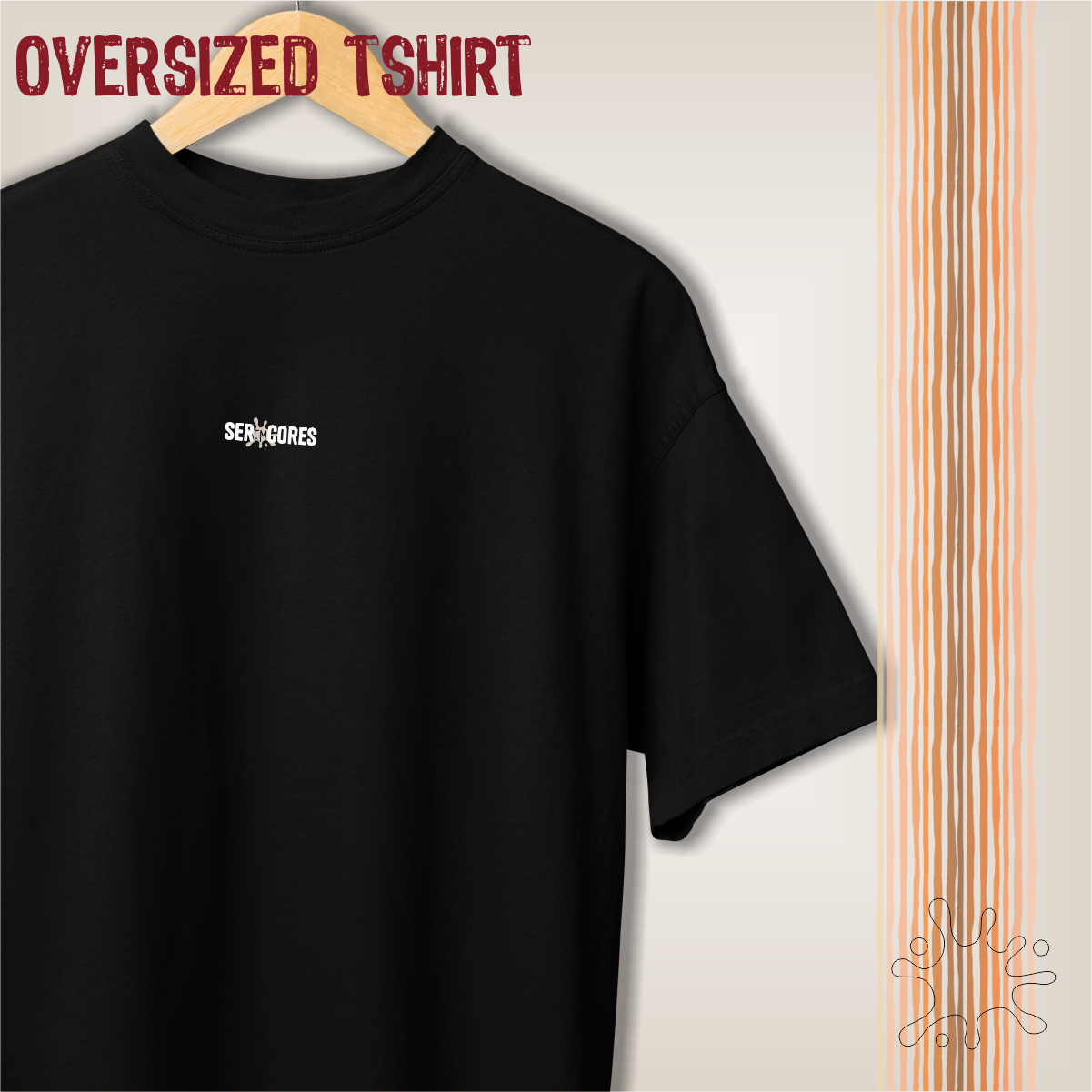 Oversized Seremcores em branco