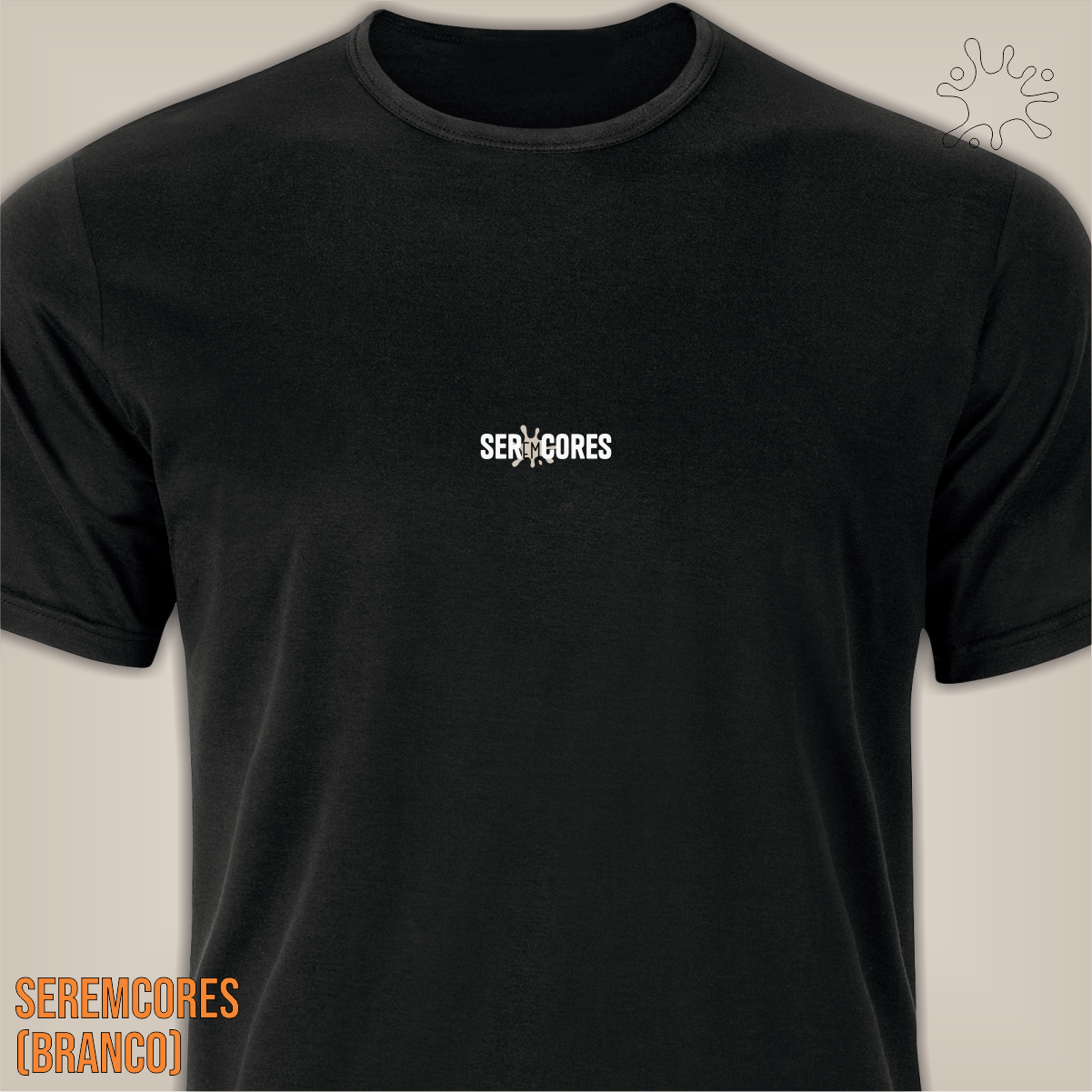 Camiseta Seremcores em branco