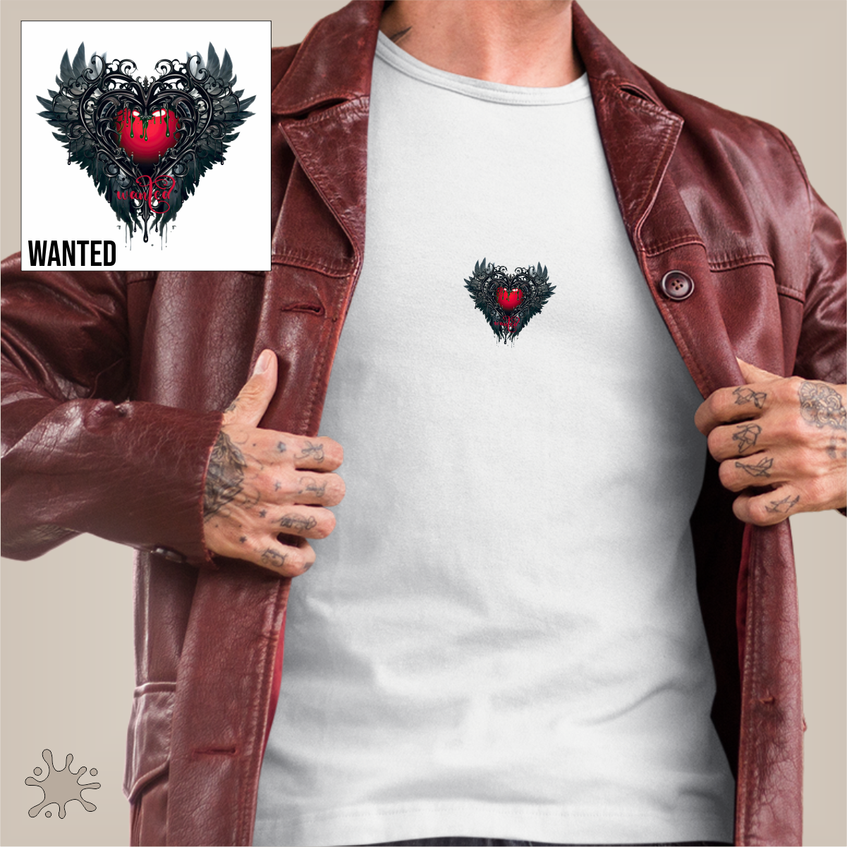 Camiseta Wanted