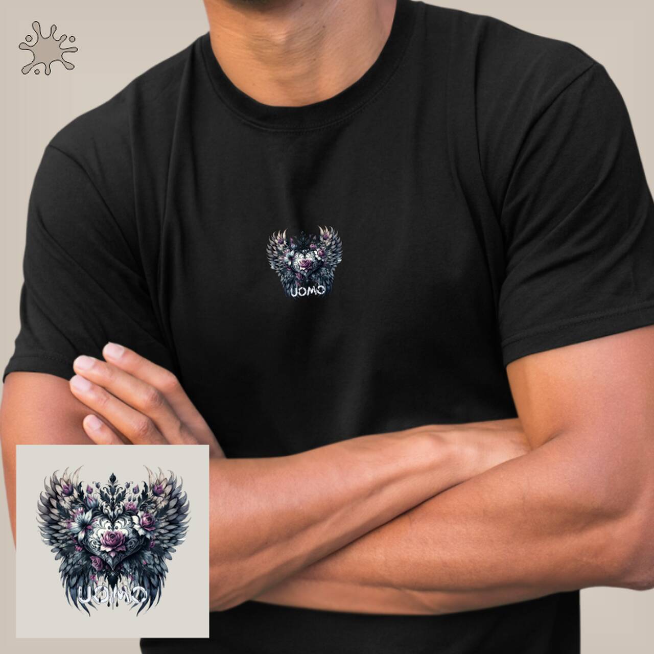 Camiseta Asas Uomo