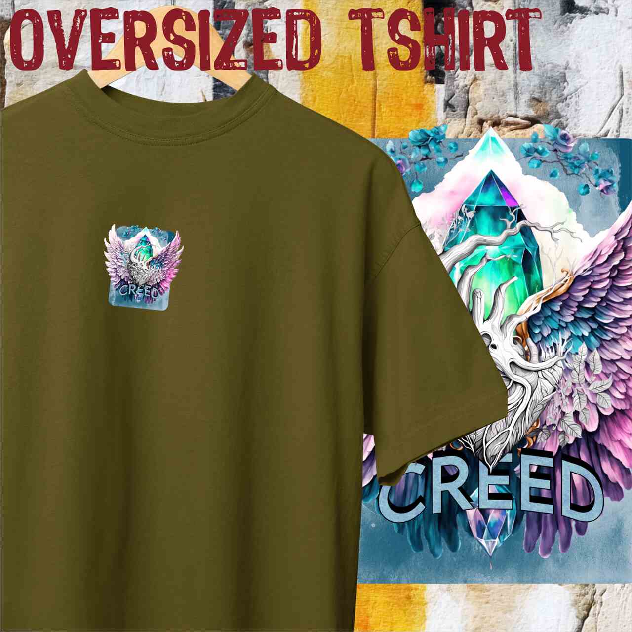 Camiseta Oversized Creed