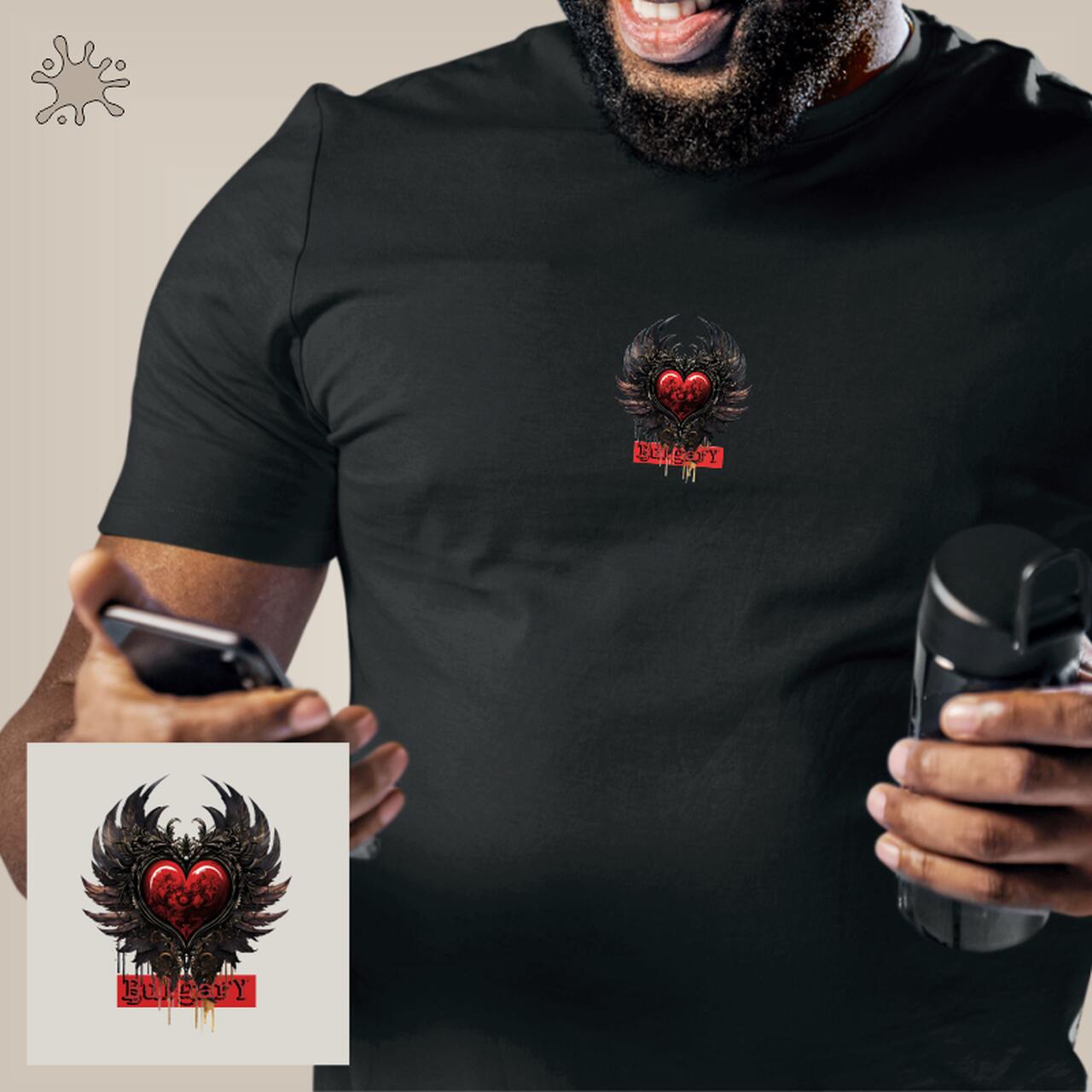 Camiseta Asas Bulgary