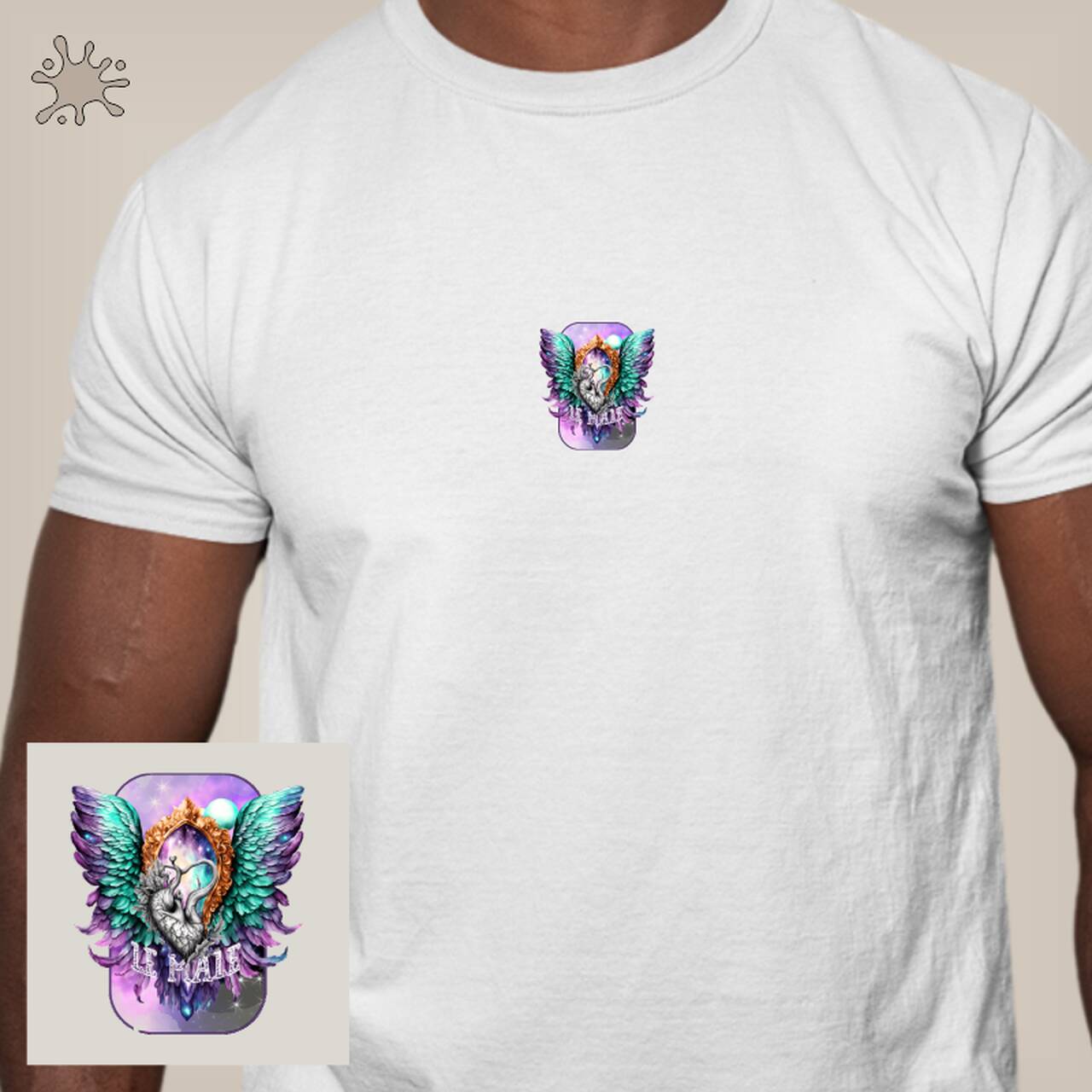 Camiseta Asas Le Male
