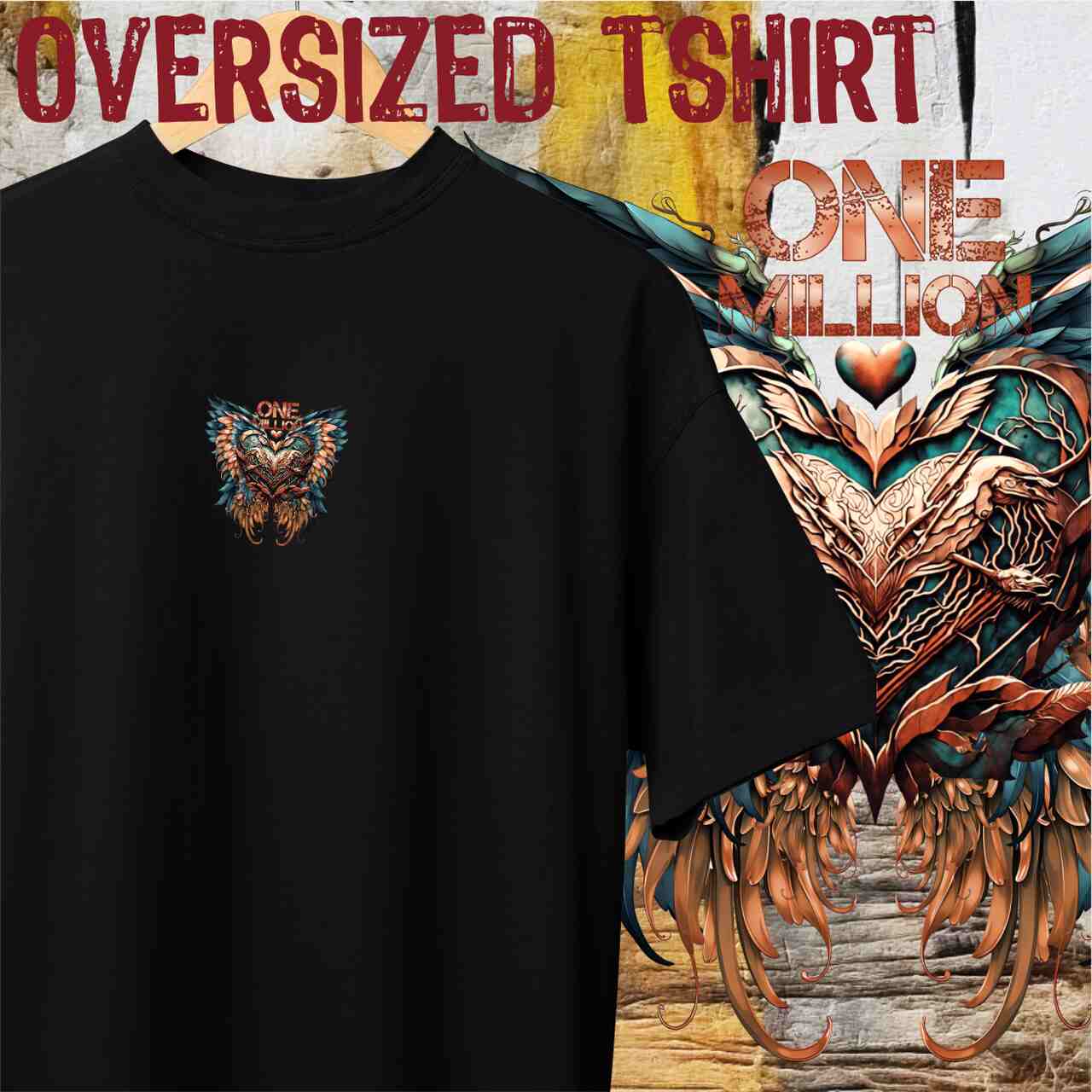 Camiseta Oversized One Million