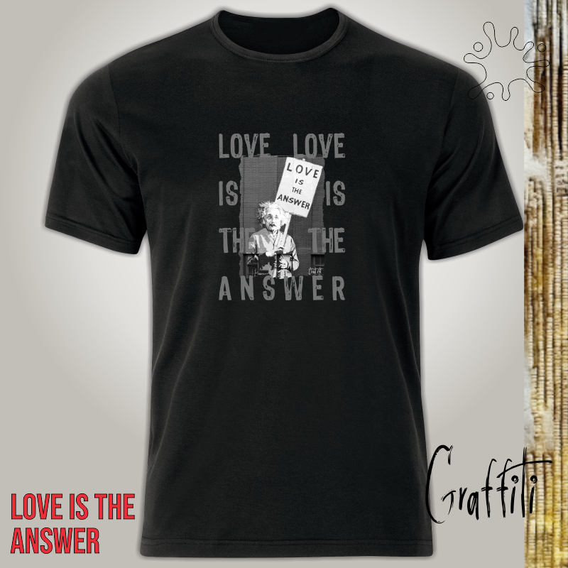 Camiseta Graffiti Love is the answer