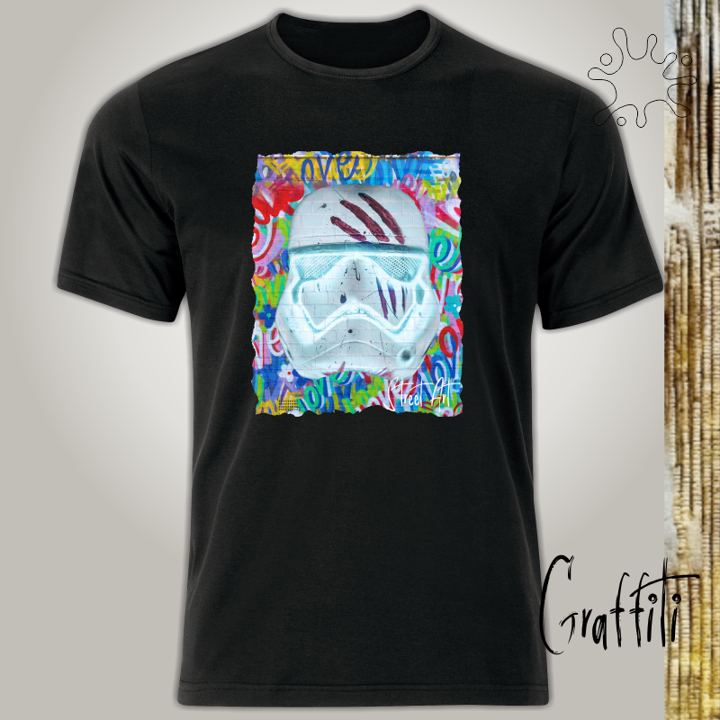 Camiseta Graffiti Capacete SW