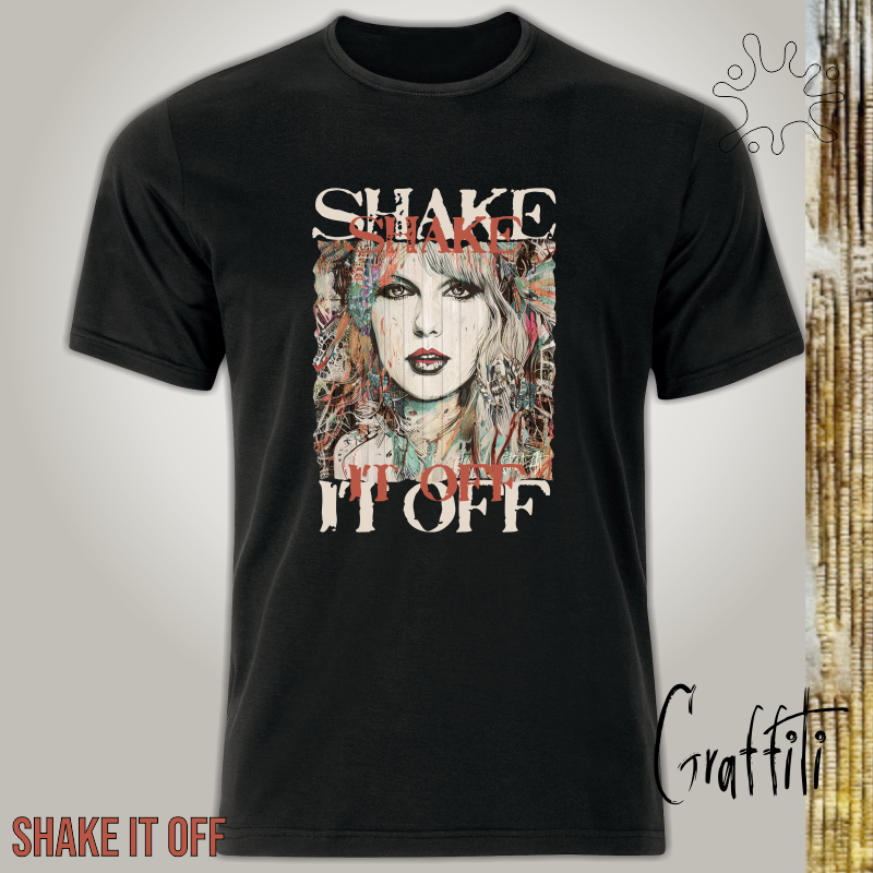 Camiseta Graffiti Shake it off