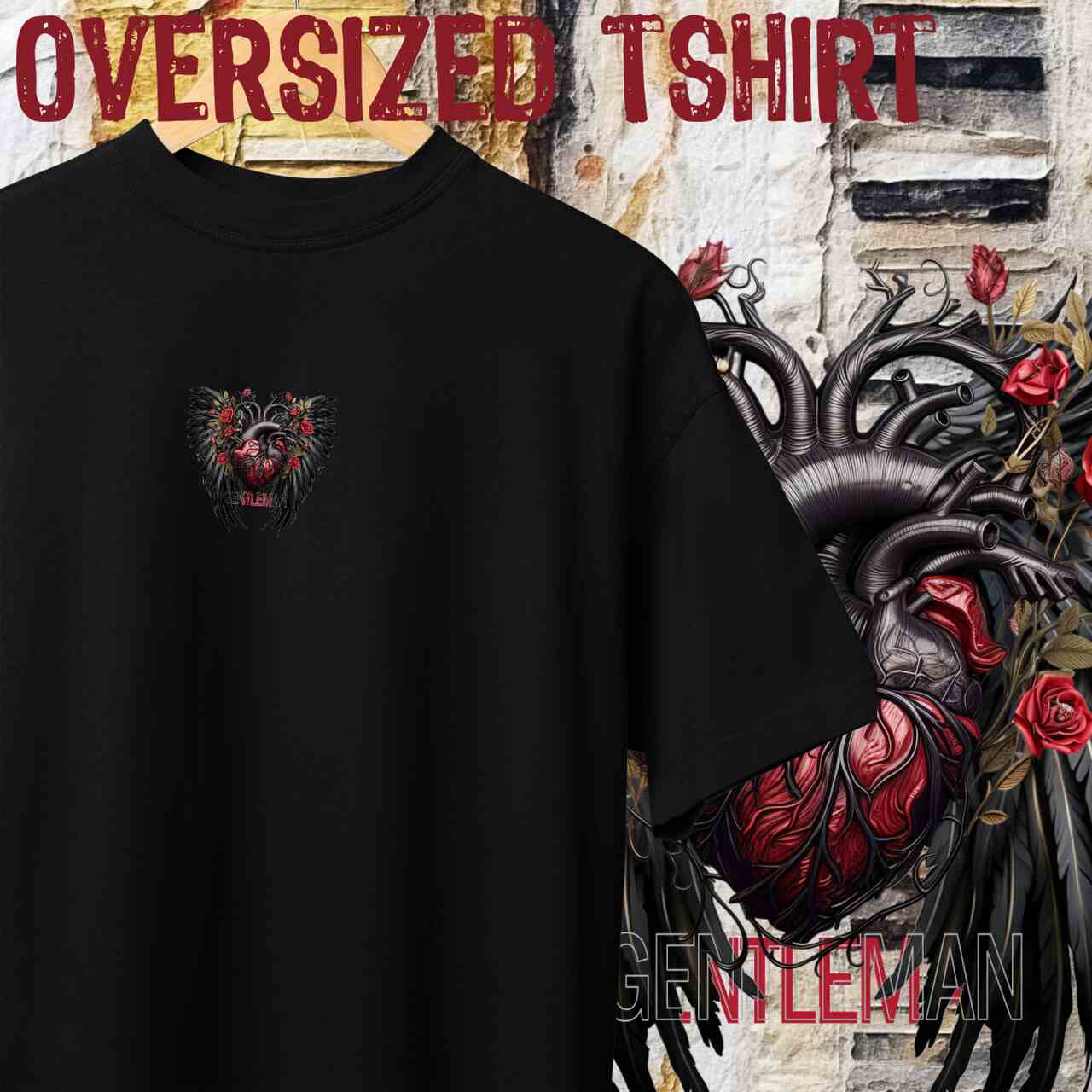 Camiseta Oversized Gentleman