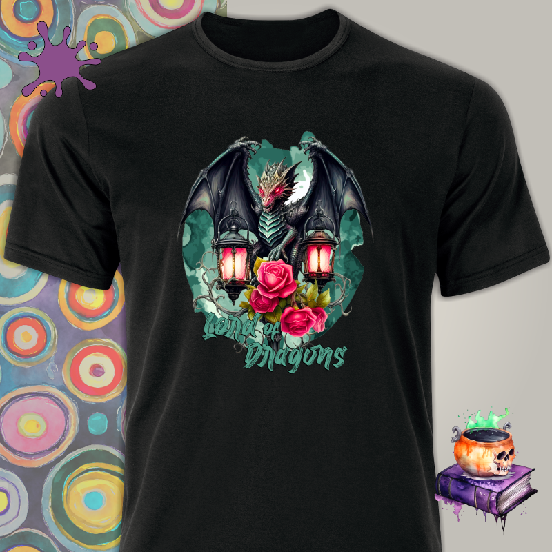 Camiseta de Dragão - Lord of Dragons