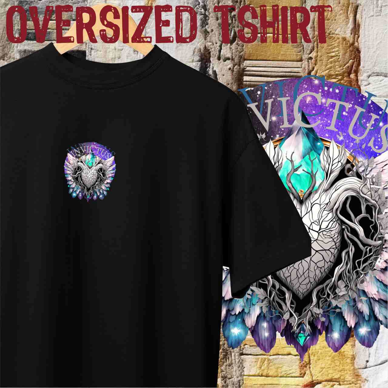 Camiseta Oversized Invictus