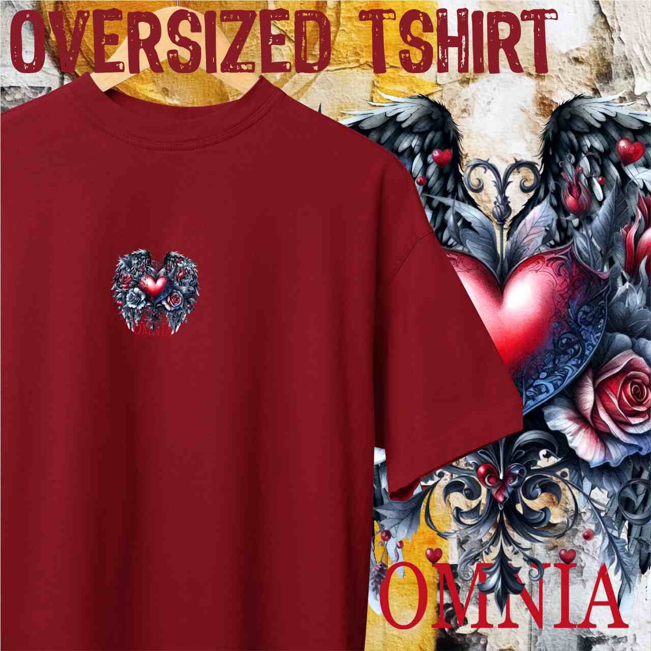 Camiseta Oversized Omnia