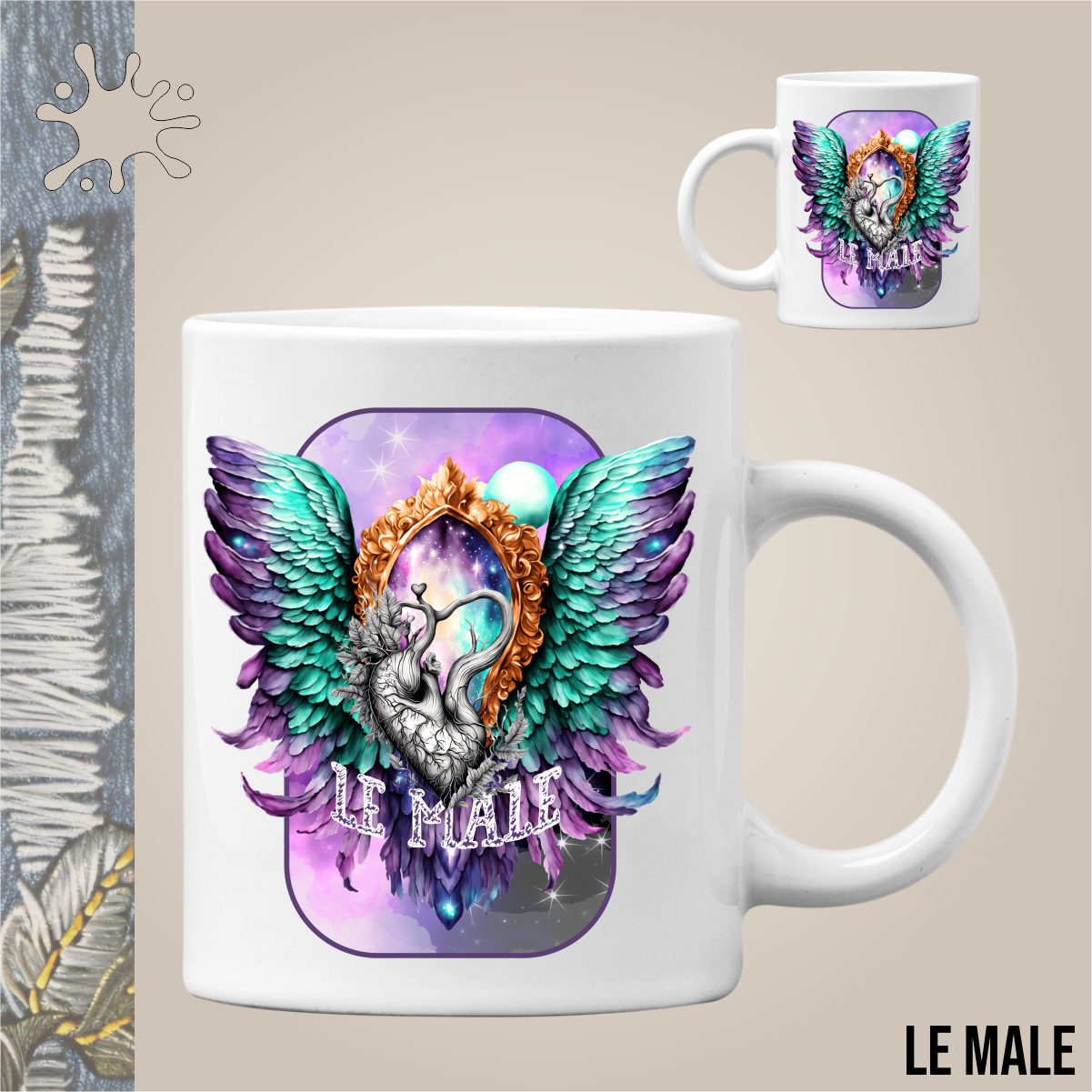 Caneca Le Male