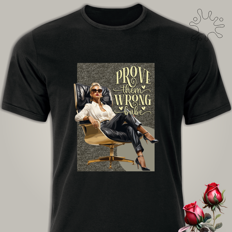 Camiseta Prove them wrong, Babe