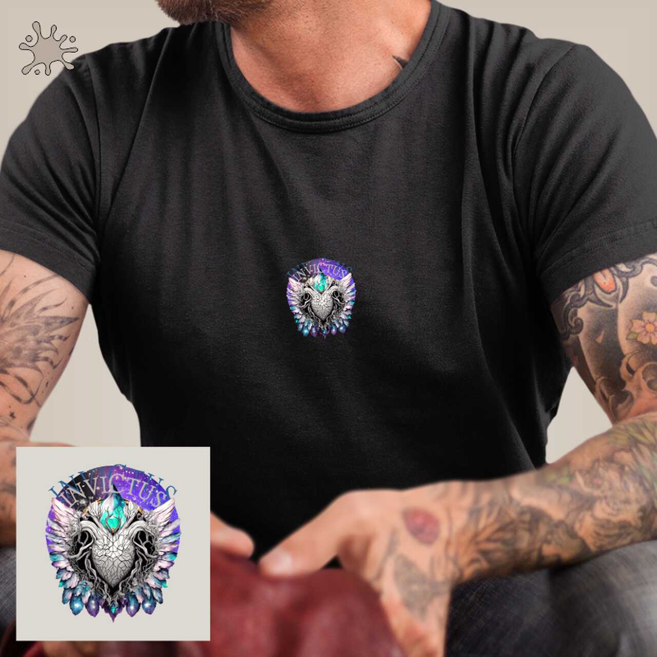 Camiseta Asas Invictus