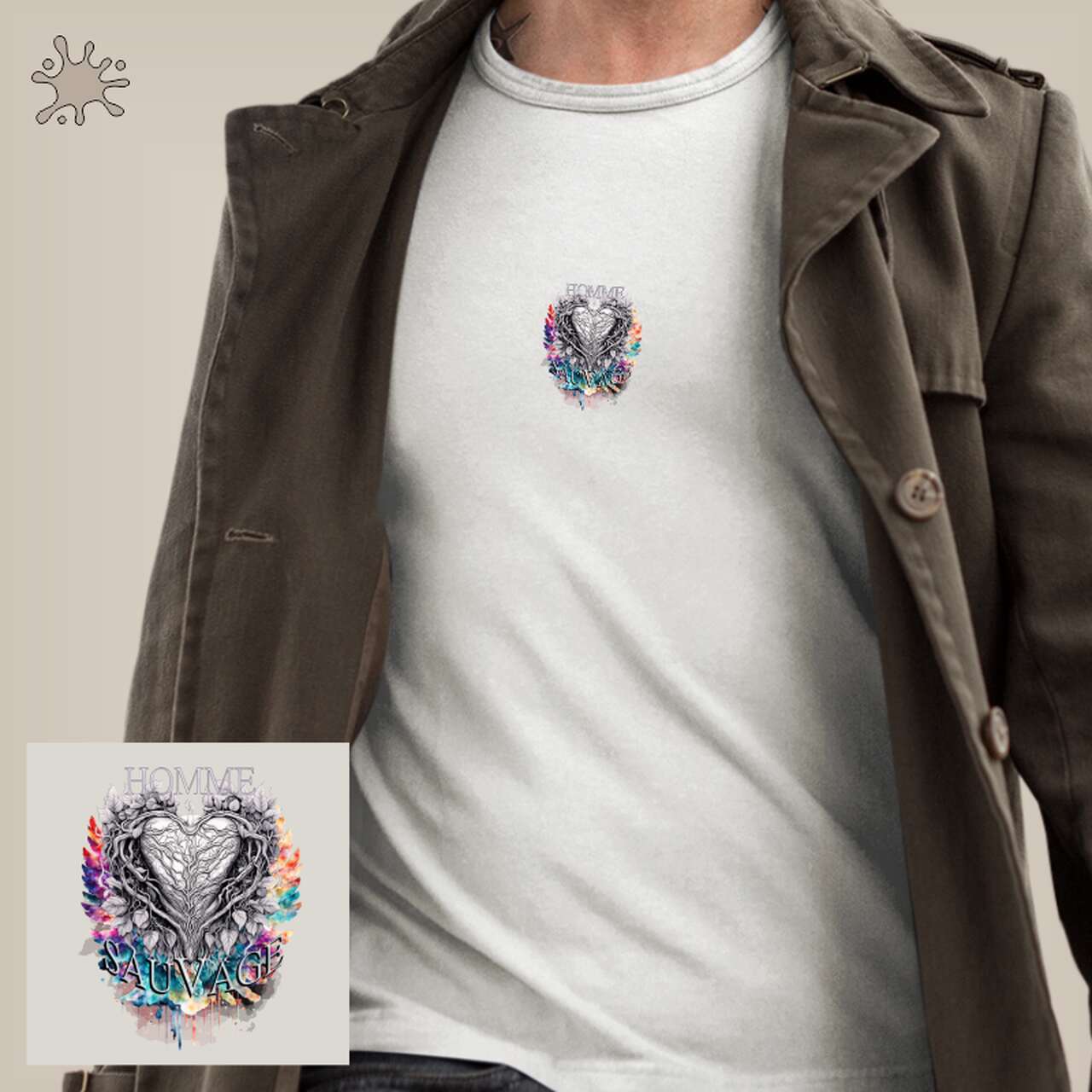 Camiseta Asas Sauvage
