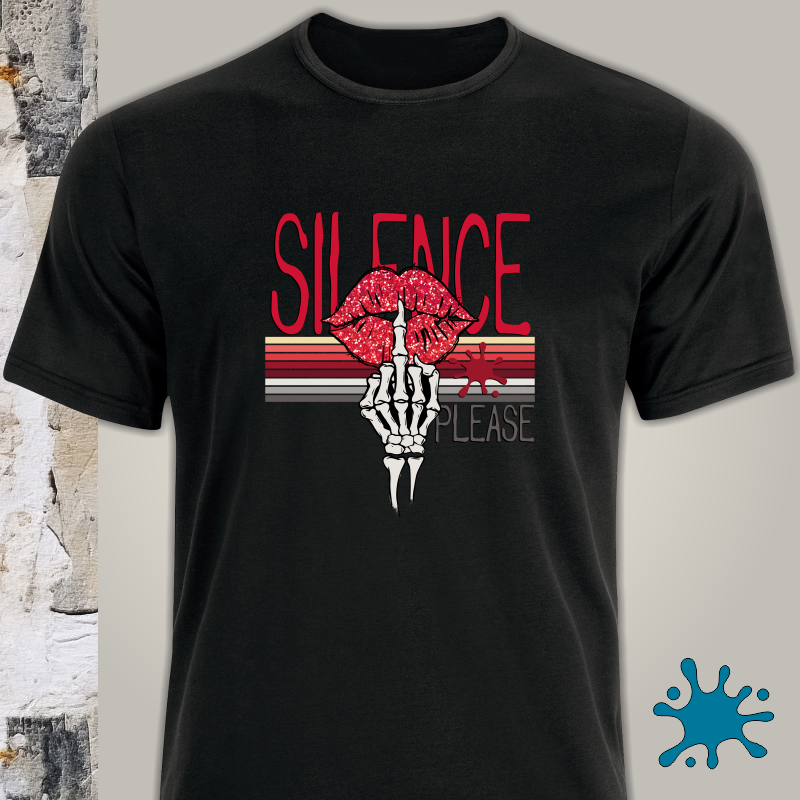 Camiseta Silence please