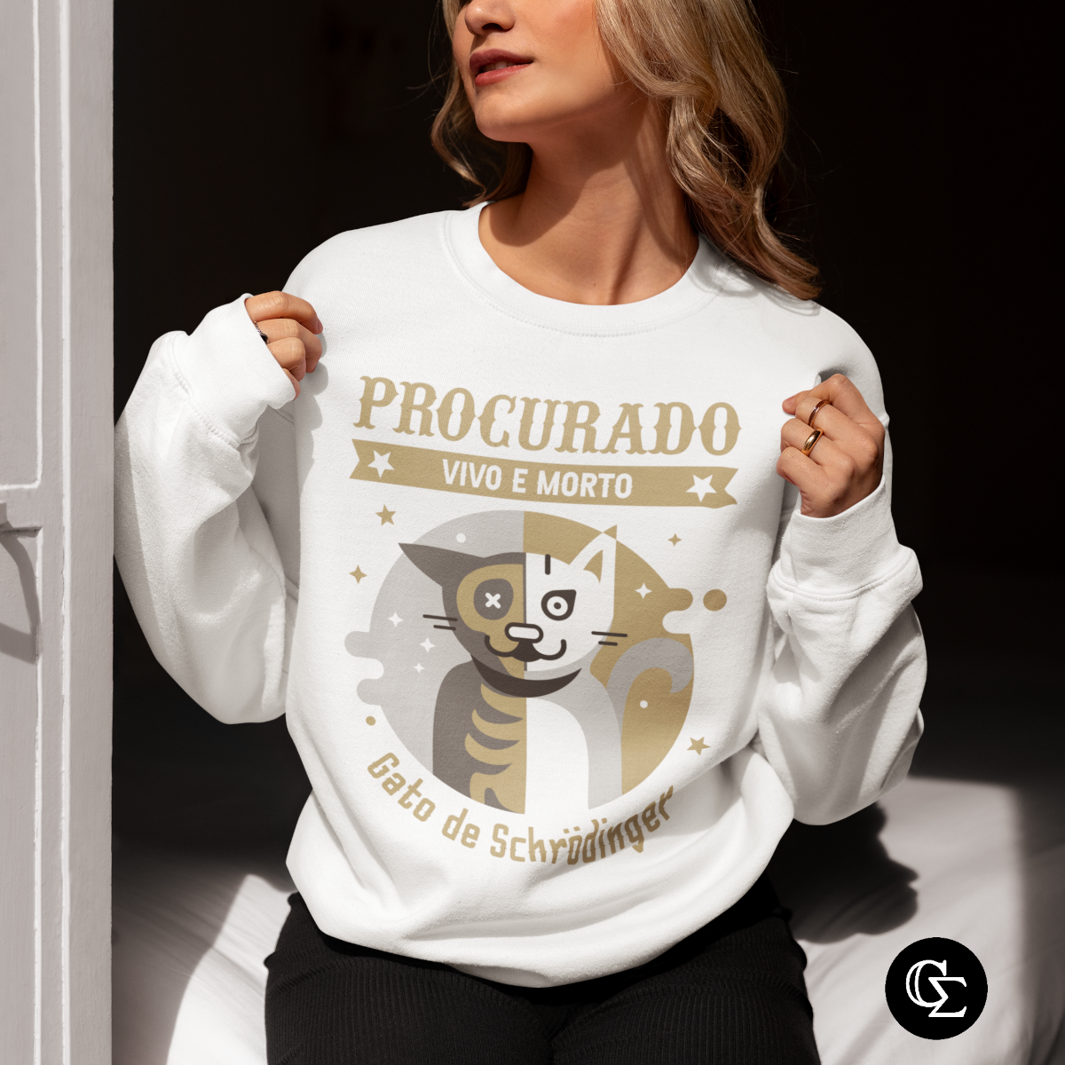 GATO DE SCHRÖDINGER 2 [MOLETOM UNISSEX]