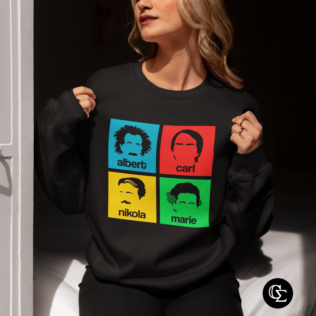 CIENTISTAS FAMOSOS [MOLETOM UNISSEX]