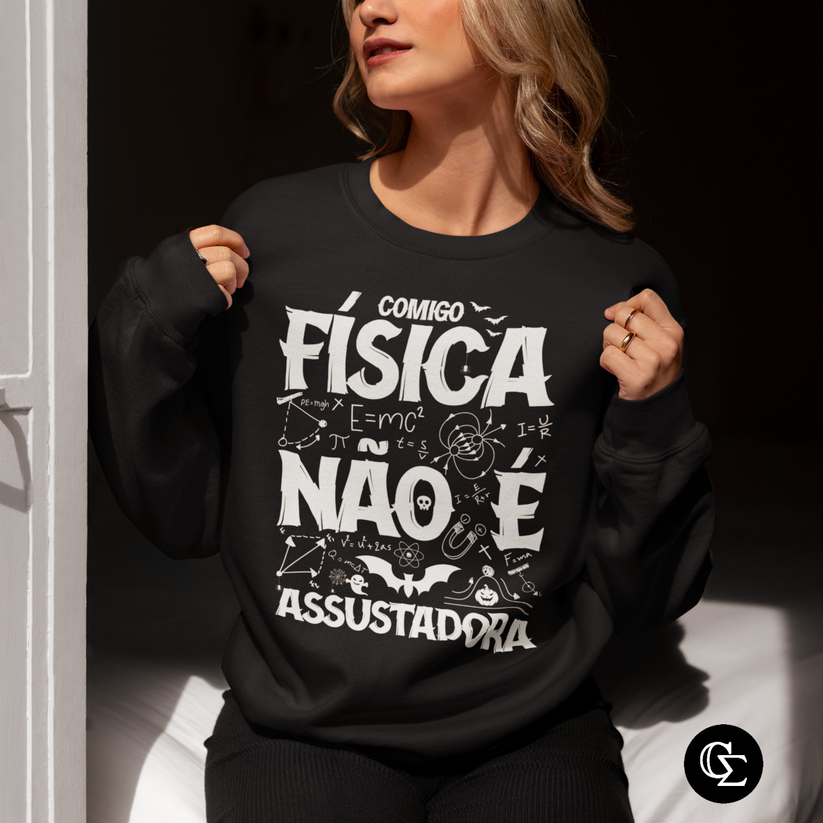 FÍSICA NÃO É ASSUSTADORA [2] [MOLETOM UNISSEX]