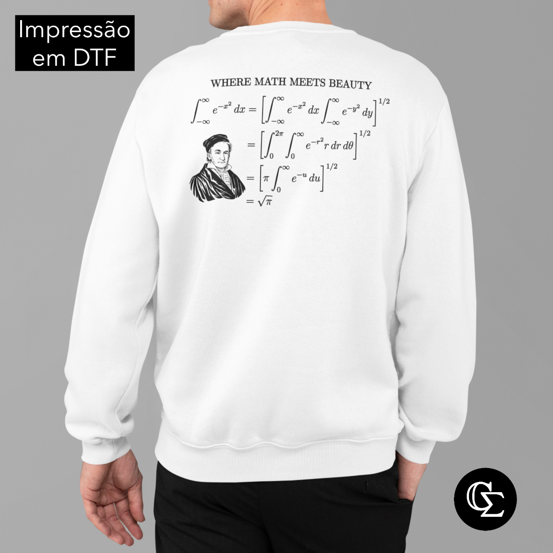 INTEGRAL GAUSSIANA - COSTAS [MOLETOM PRIME UNISSEX]