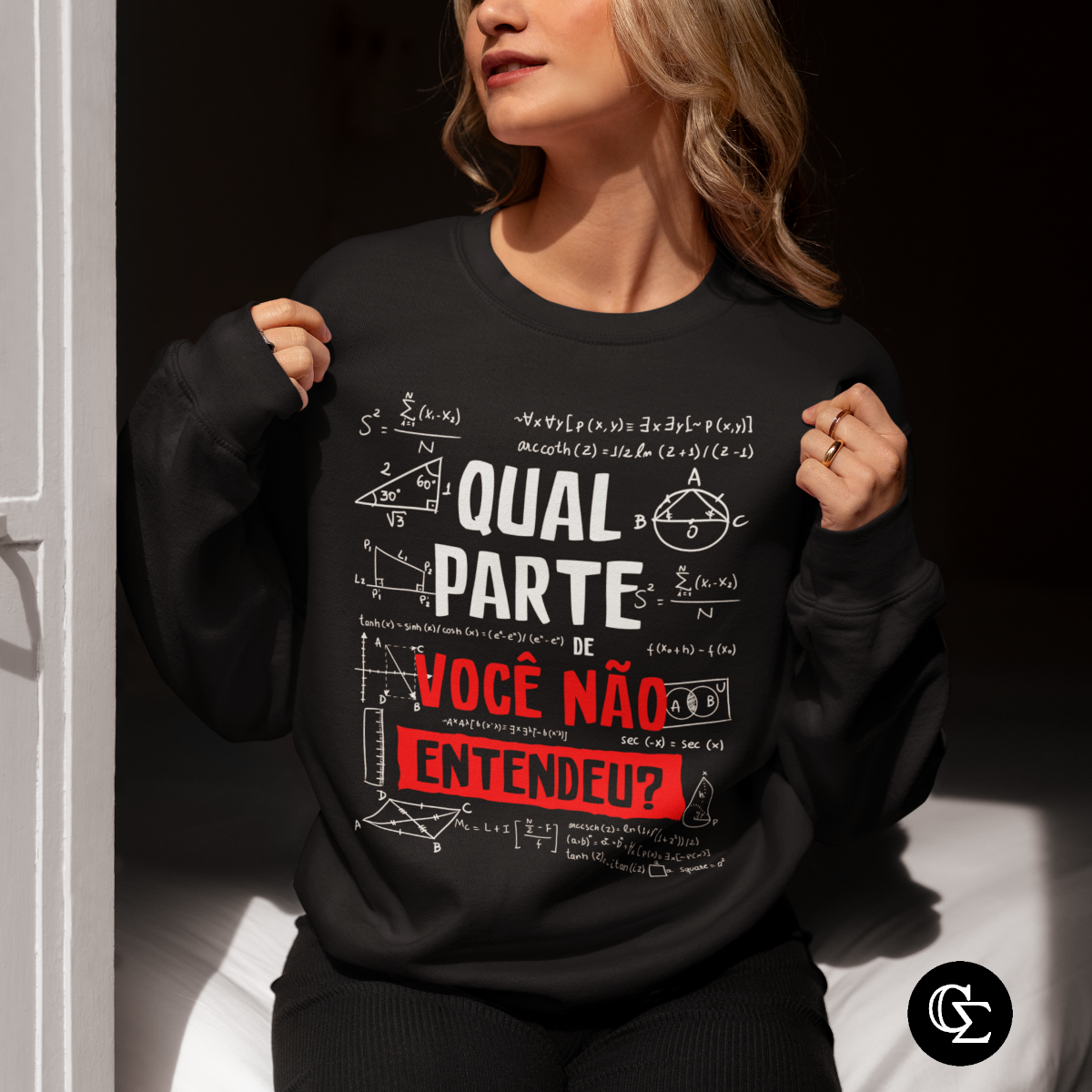 QUAL PARTE VOCÊ NÃO ENTENDEU [MOLETOM UNISSEX]
