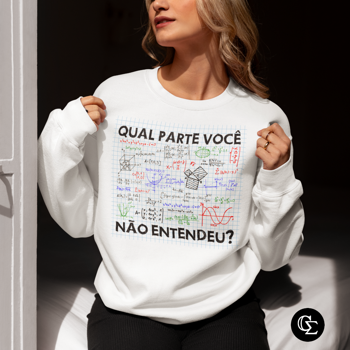 QUAL PARTE VOCÊ NÃO ENTENDEU [4] [MOLETOM UNISSEX]