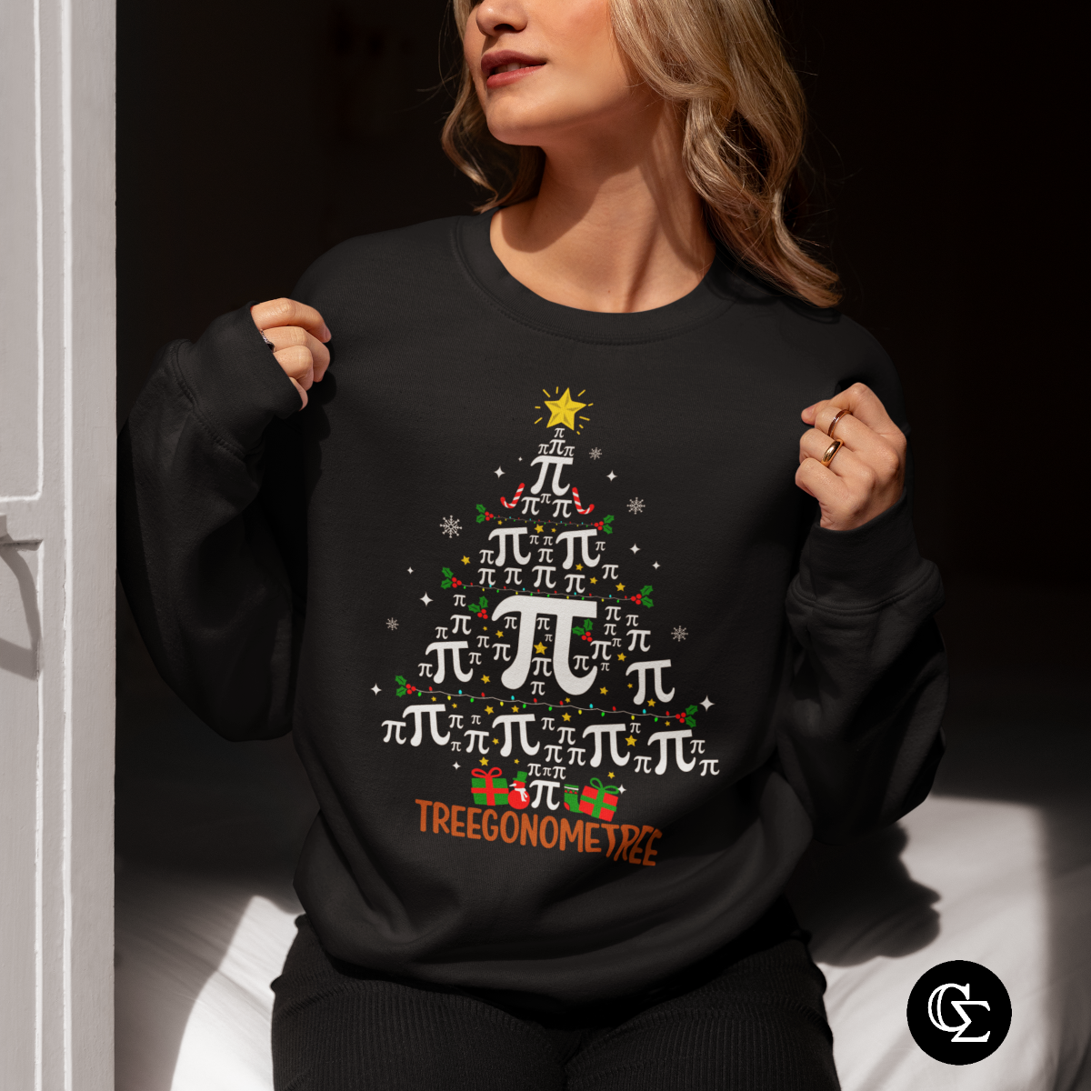 ÁRVORE DE NATAL DE MATEMÁTICO [MOLETOM UNISSEX]