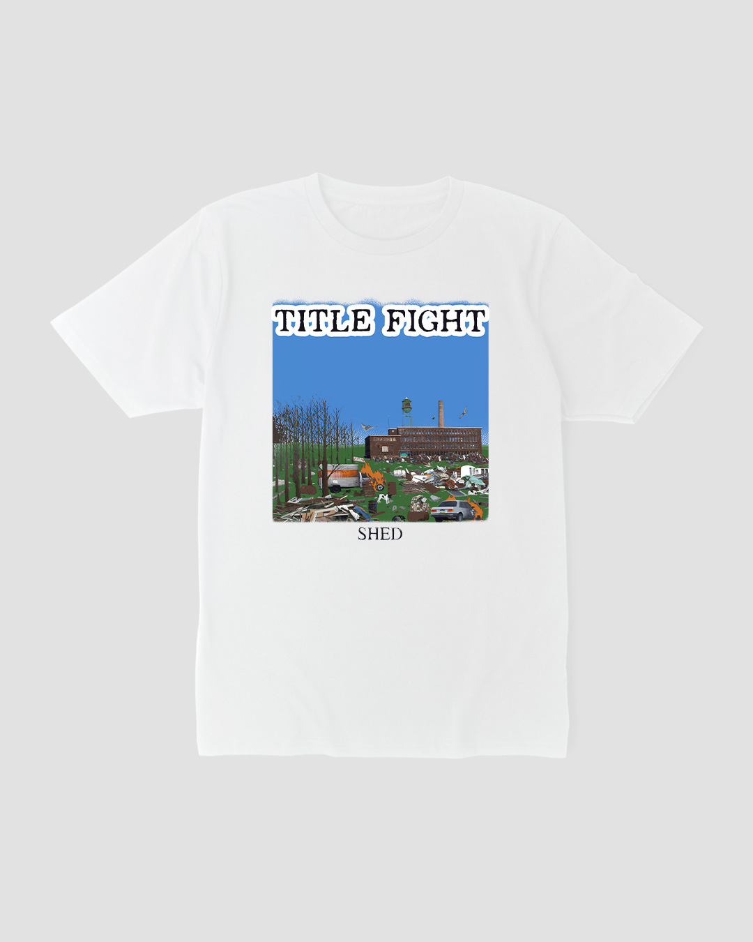 Camiseta Title Fight Shed White Mind The Gap Co.