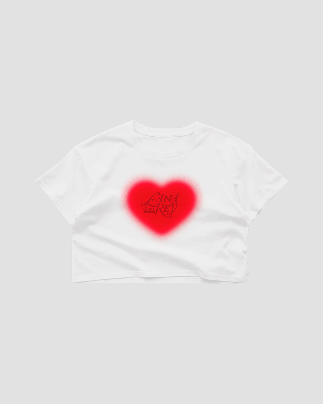 Cropped Lana Del Rey Heart Mind The Gap Co.