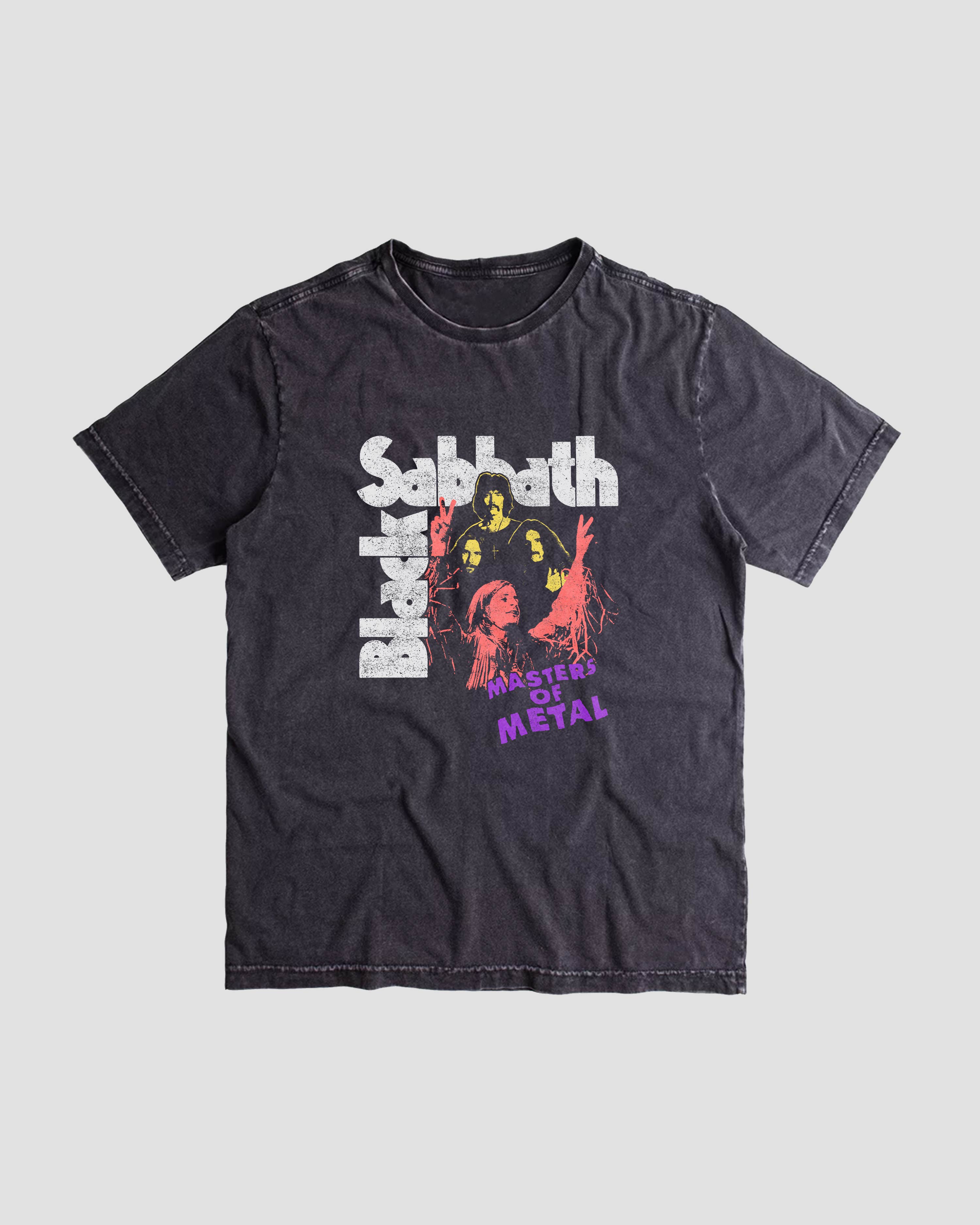 Camiseta Estonada Black Sabbath Metal Mind The Gap Co.