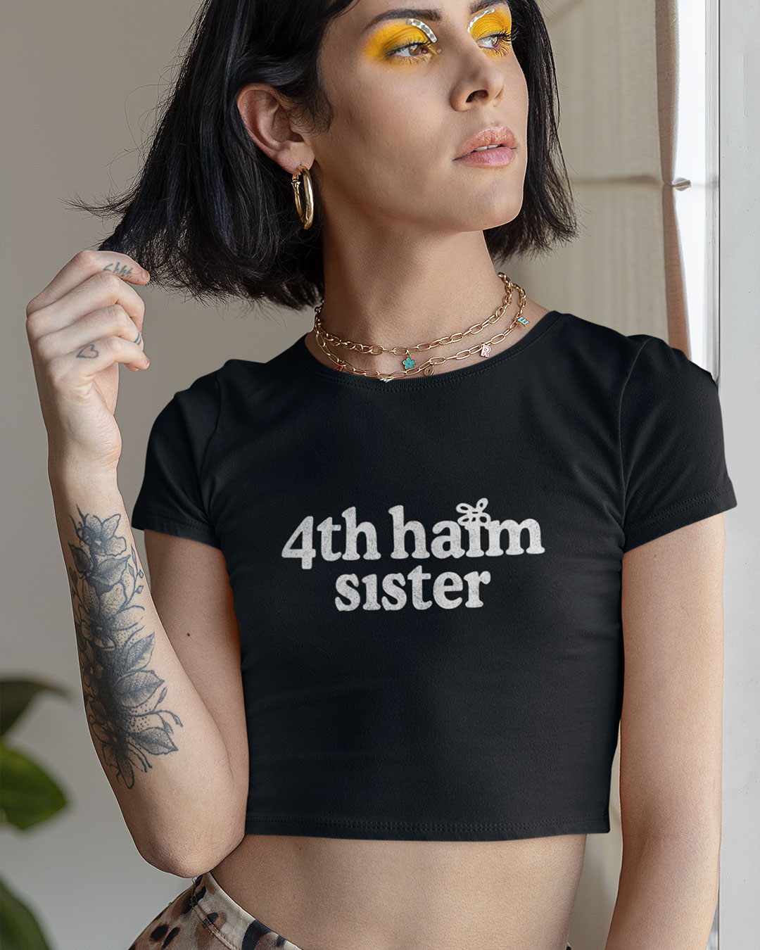 Cropped Haim 4th Sister Mind The Gap Co.