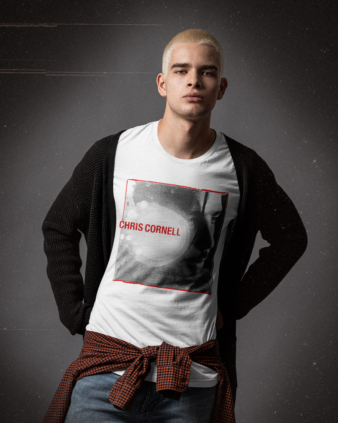 Camiseta Chris Cornell Euphoria White Mind The Gap Co.