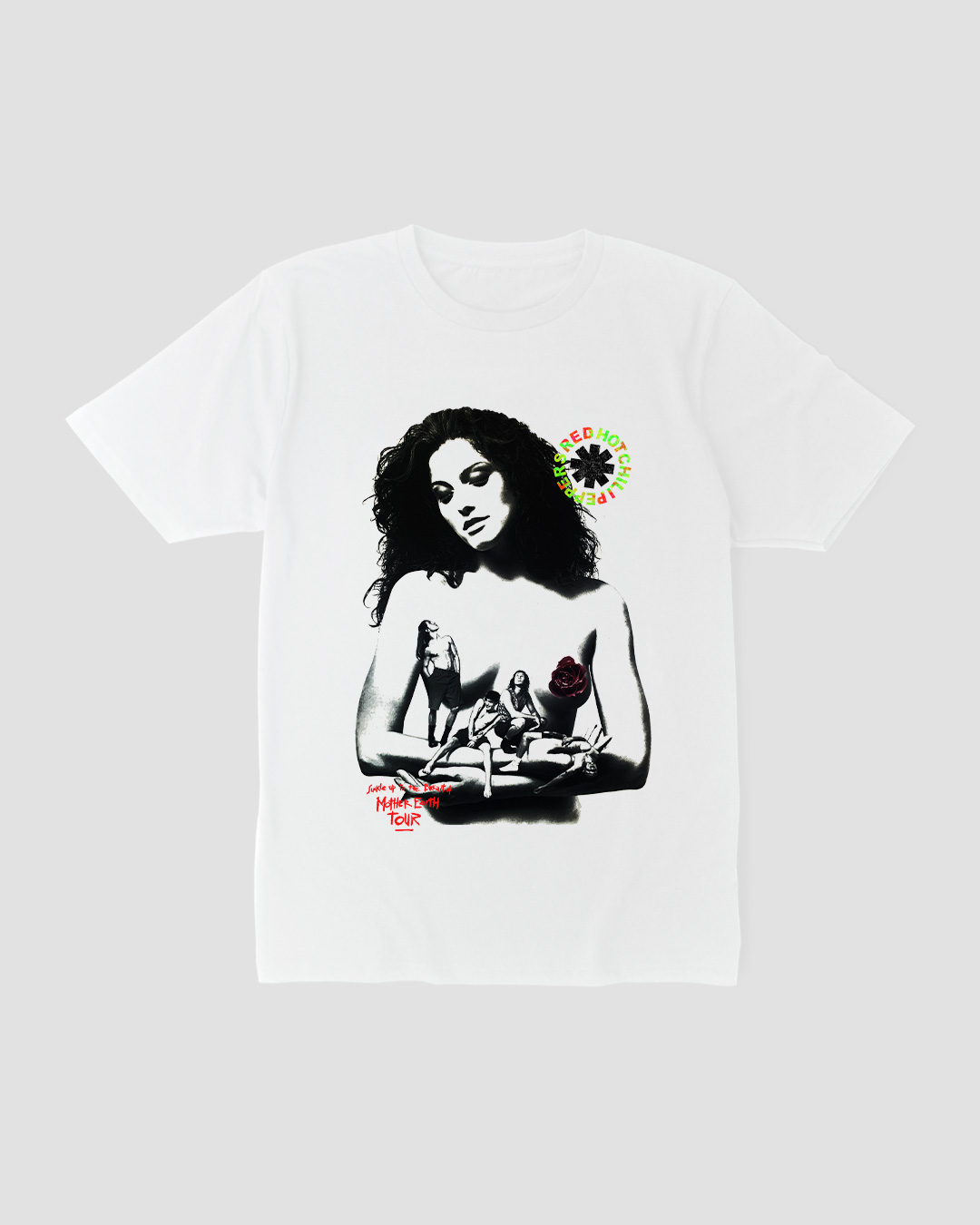 Camiseta Red Hot Chili Peppers Mother´s White Mind The Gap Co.