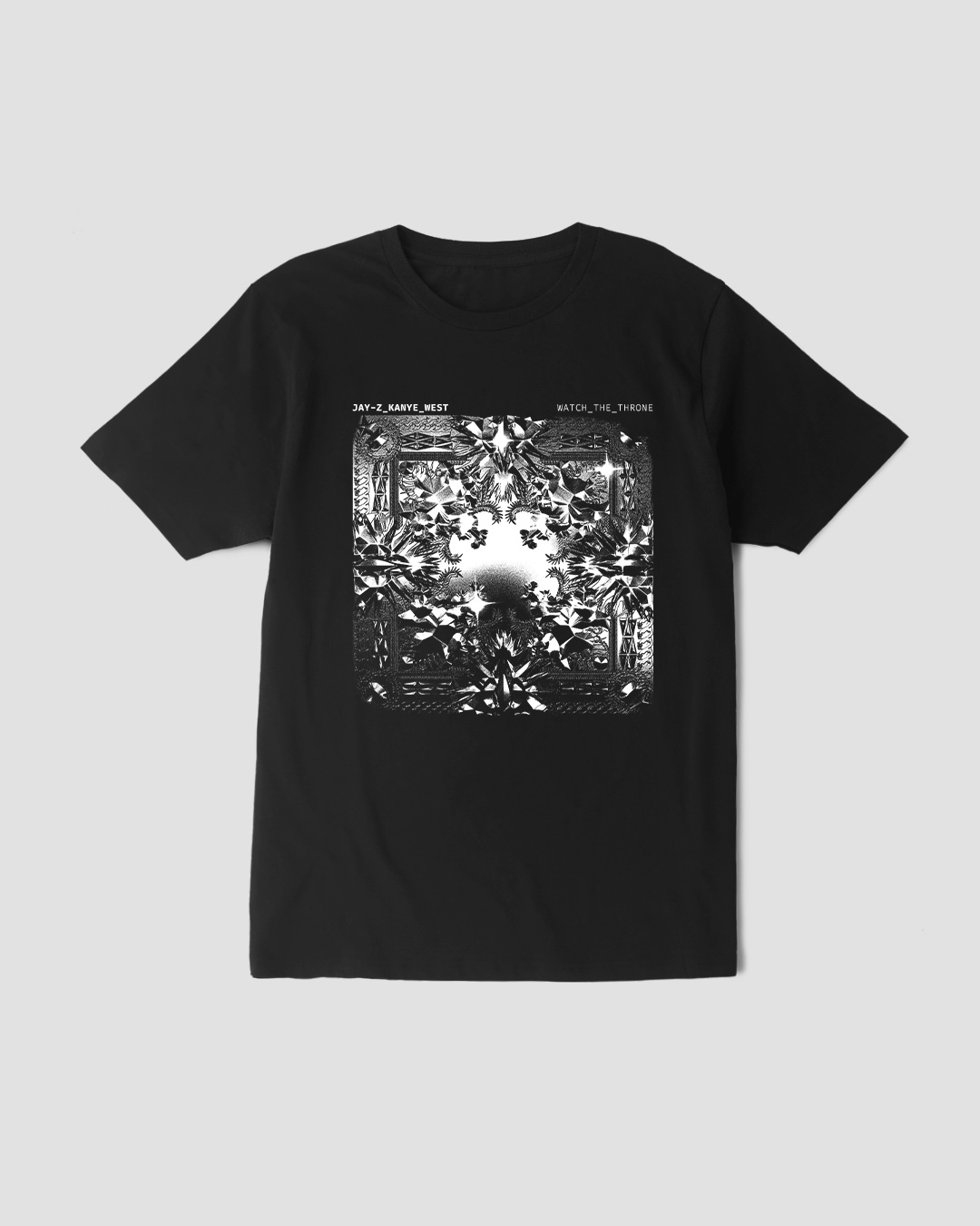 Camiseta Jay-Z and Kanye West Throne Mind The Gap Co.