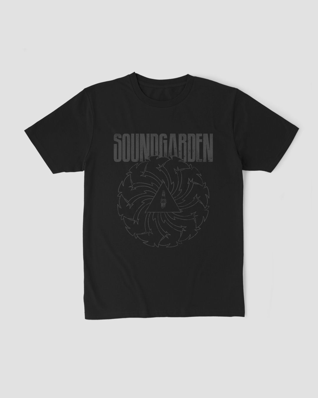 Camiseta Soundgarden Black Motor Finger Mind The Gap Co.