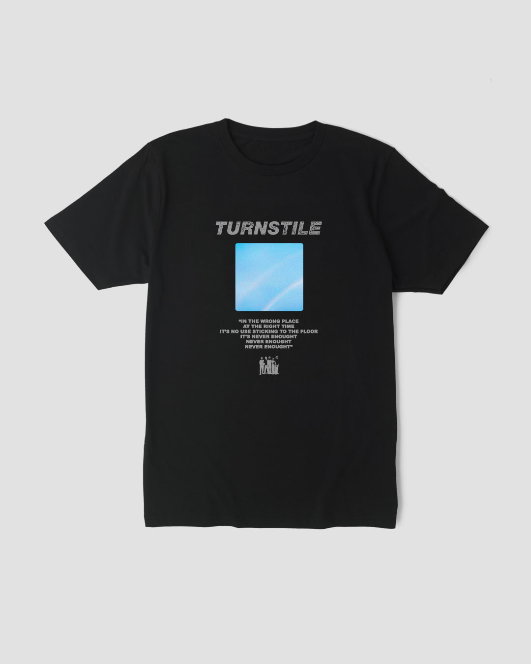 Camiseta Turnstile Never Black Mind The Gap Co.
