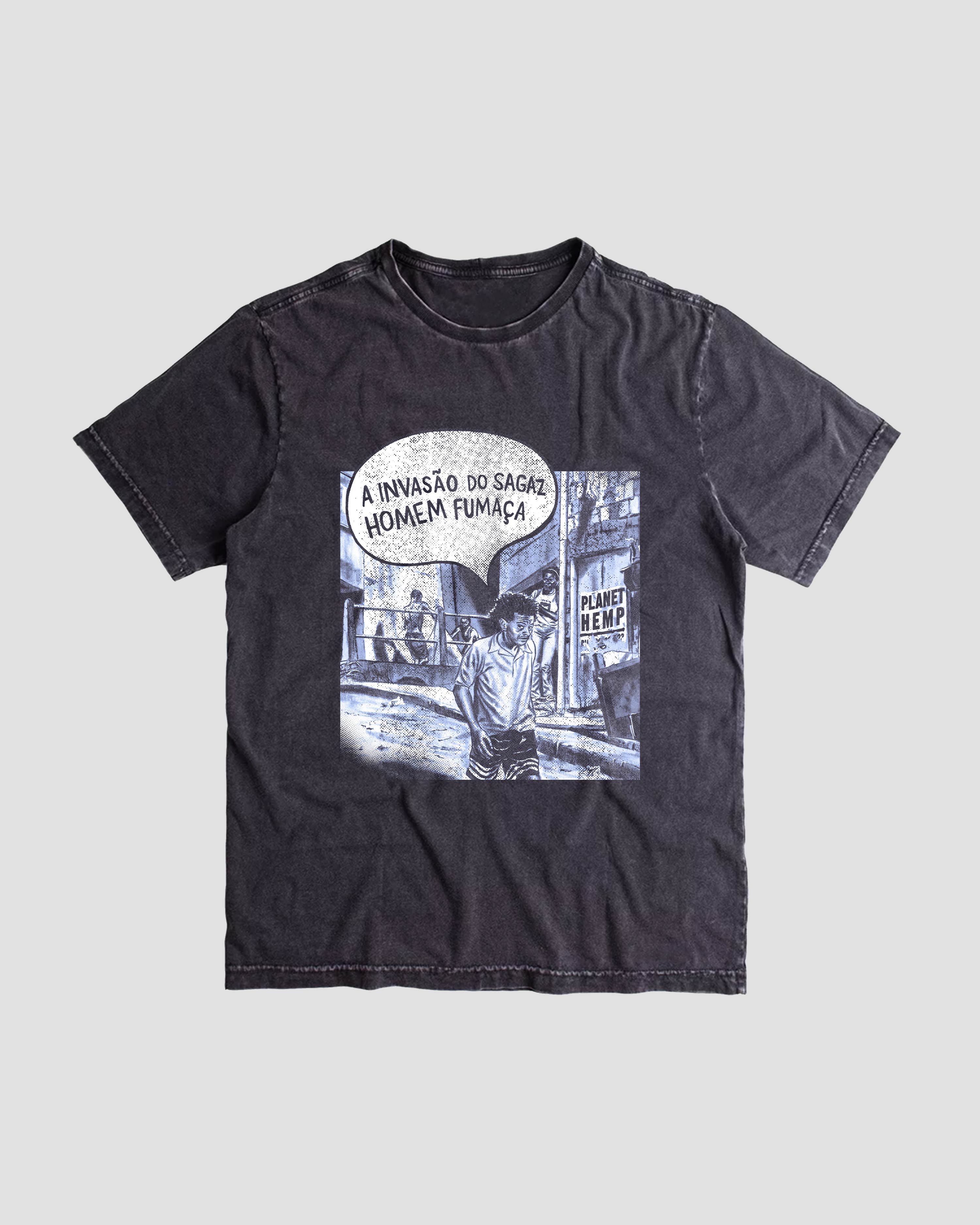 Camiseta Planet Hemp Invasão Estonada Mind The Gap Co.