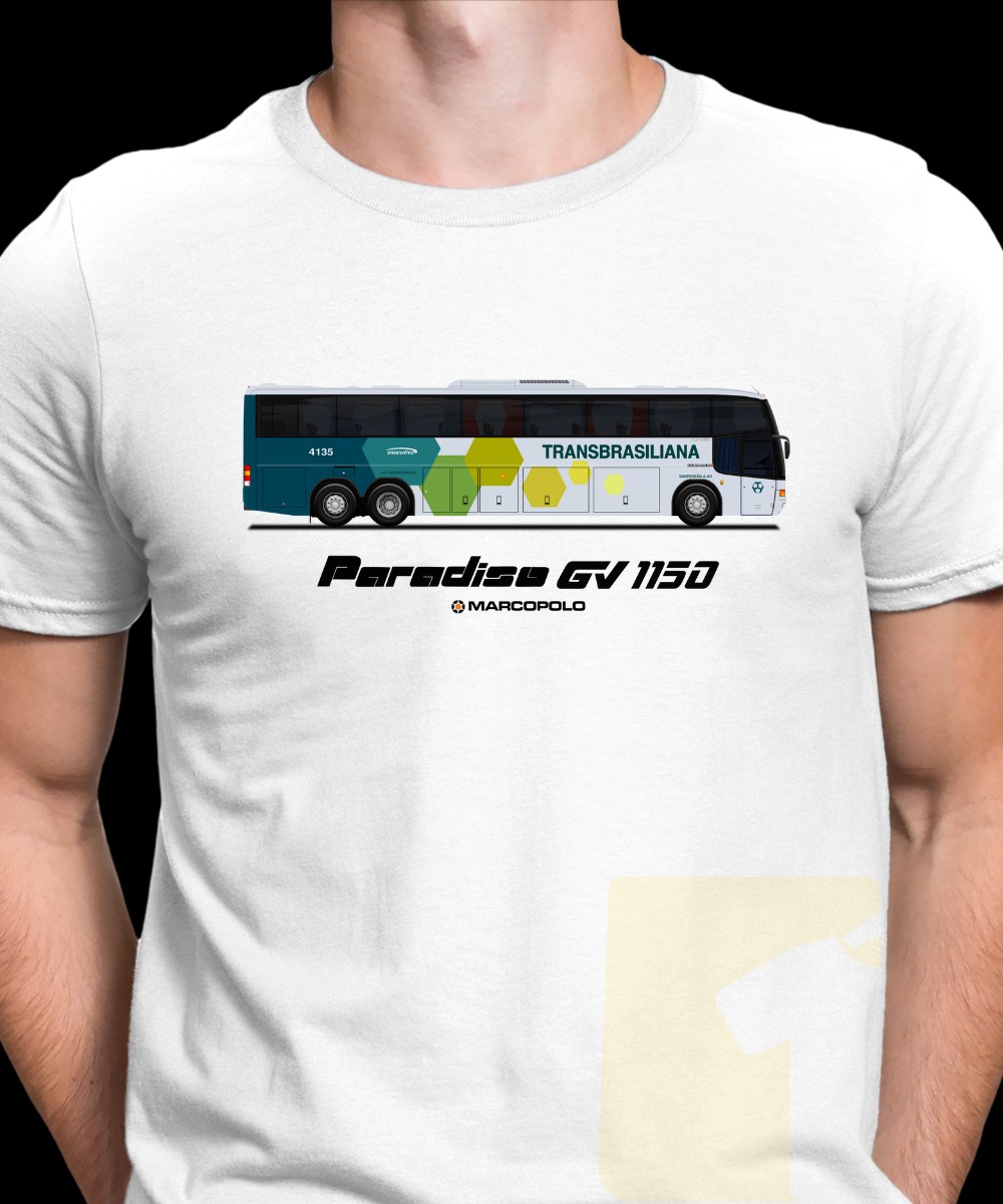 CAMISETA ÔNIBUS DA TRANSBRASILIANA
