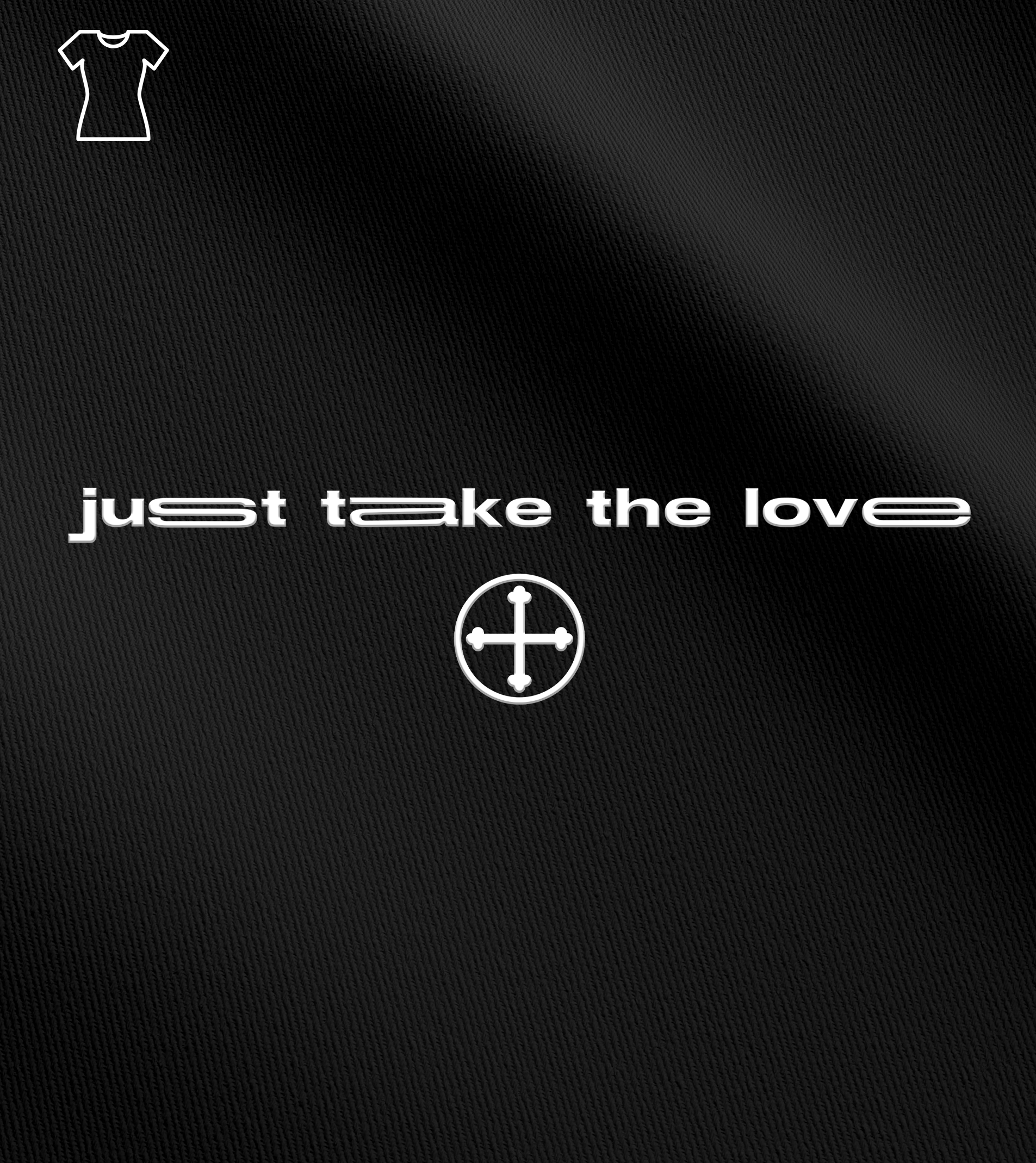 Camiseta Feminina Felipe D'Aloia - Just Take The Love
