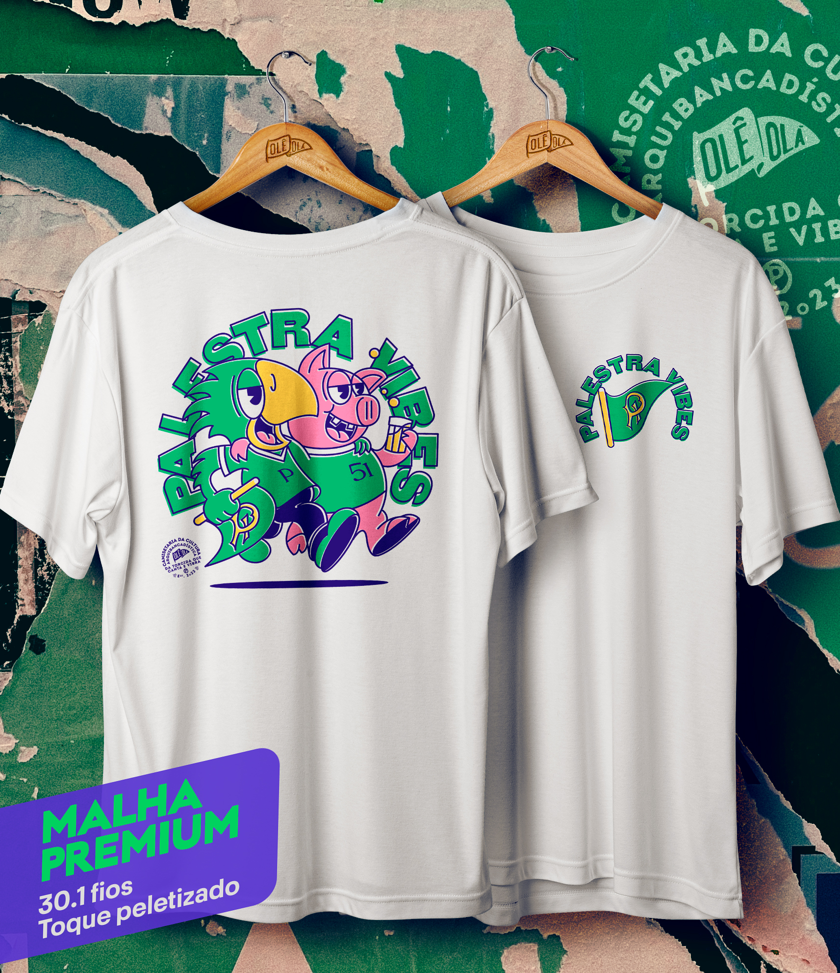 Camiseta Palestra Vibes - Premium