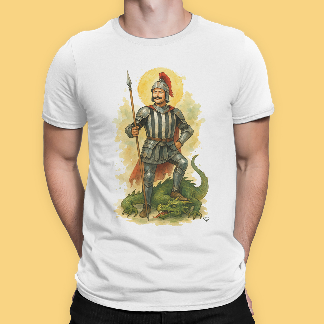 Camiseta São Jorge Alvinegro