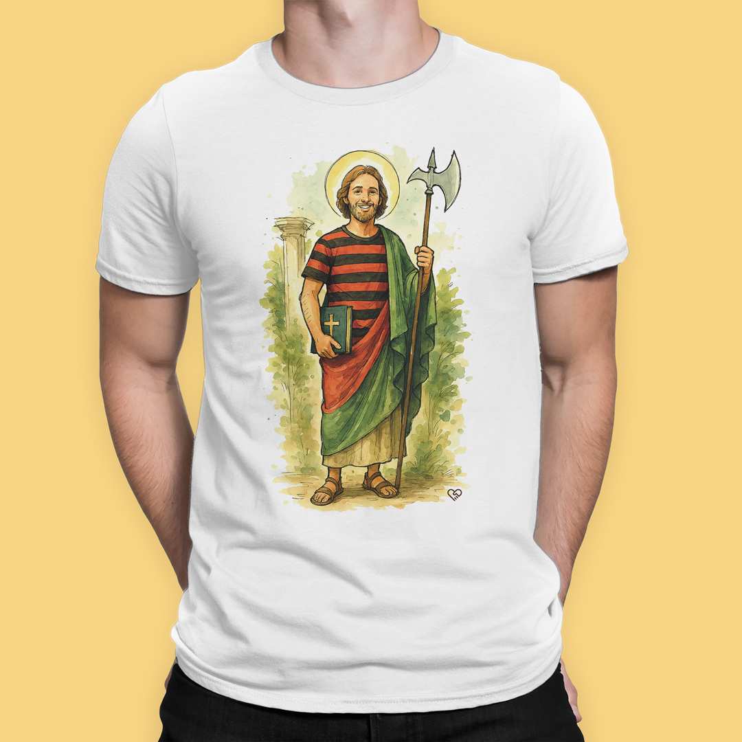 Camiseta São Judas Tadeu - Rubronegro