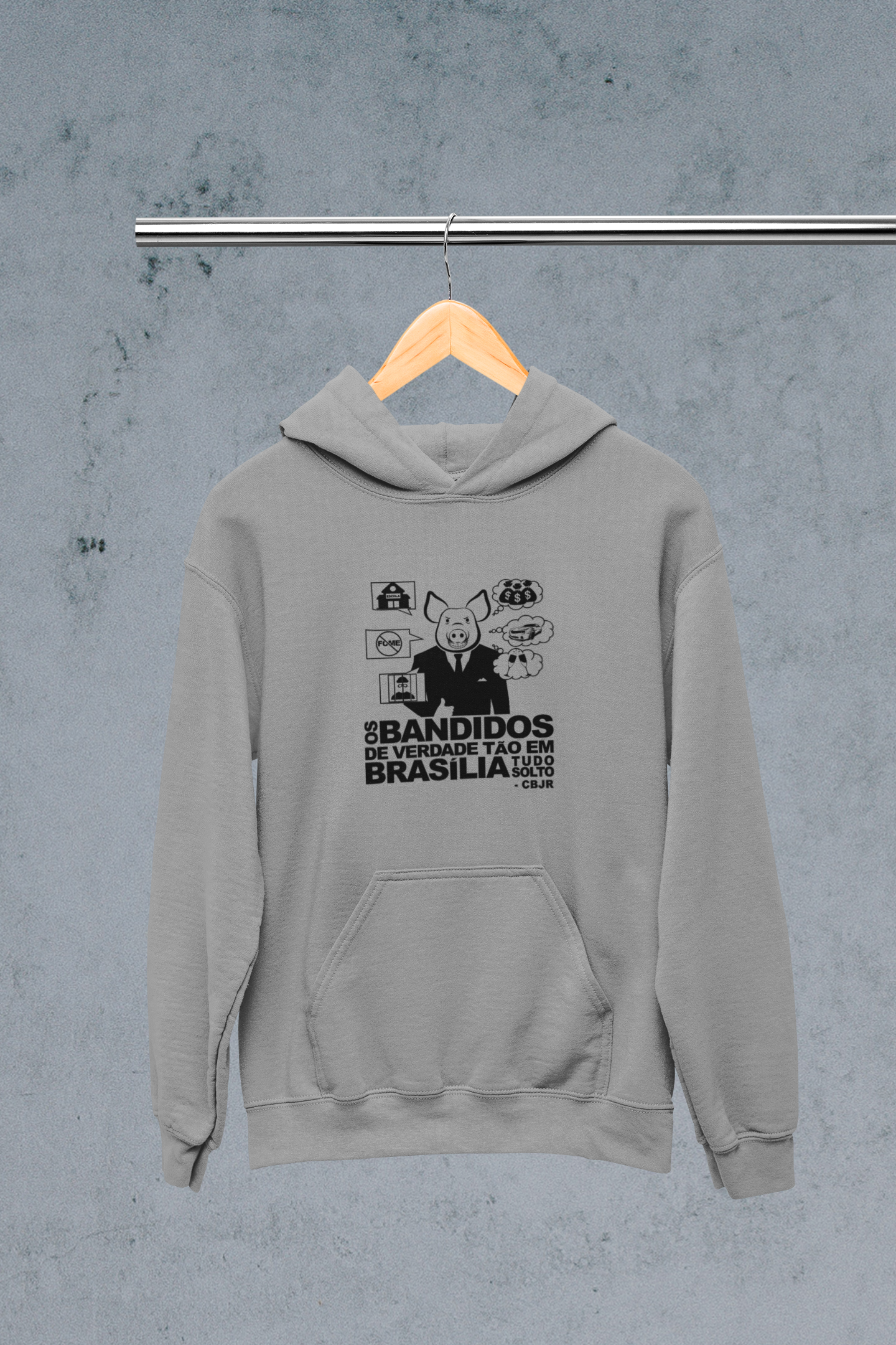 Blusa Moletom Canguru 
