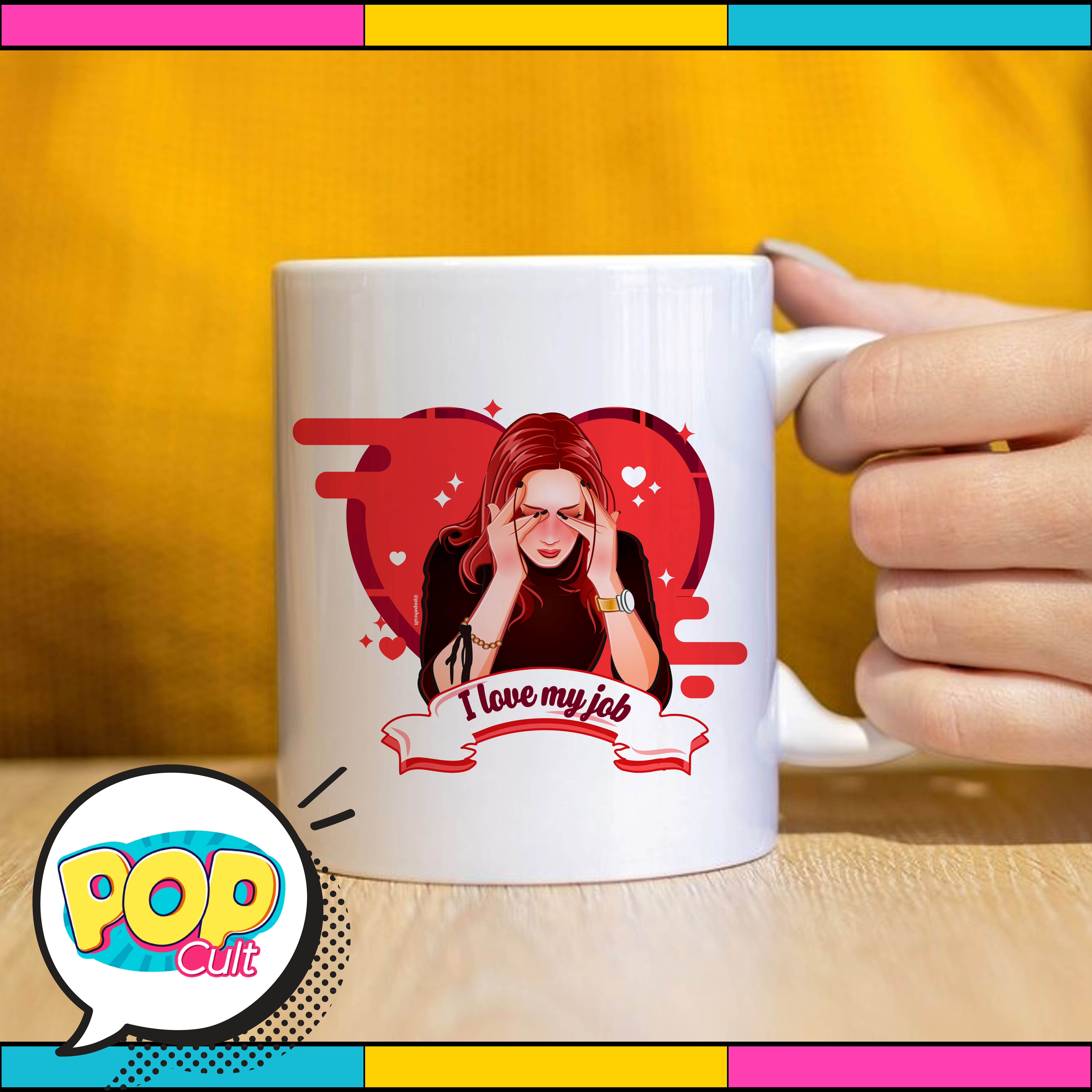 I Love My Job (Caneca)