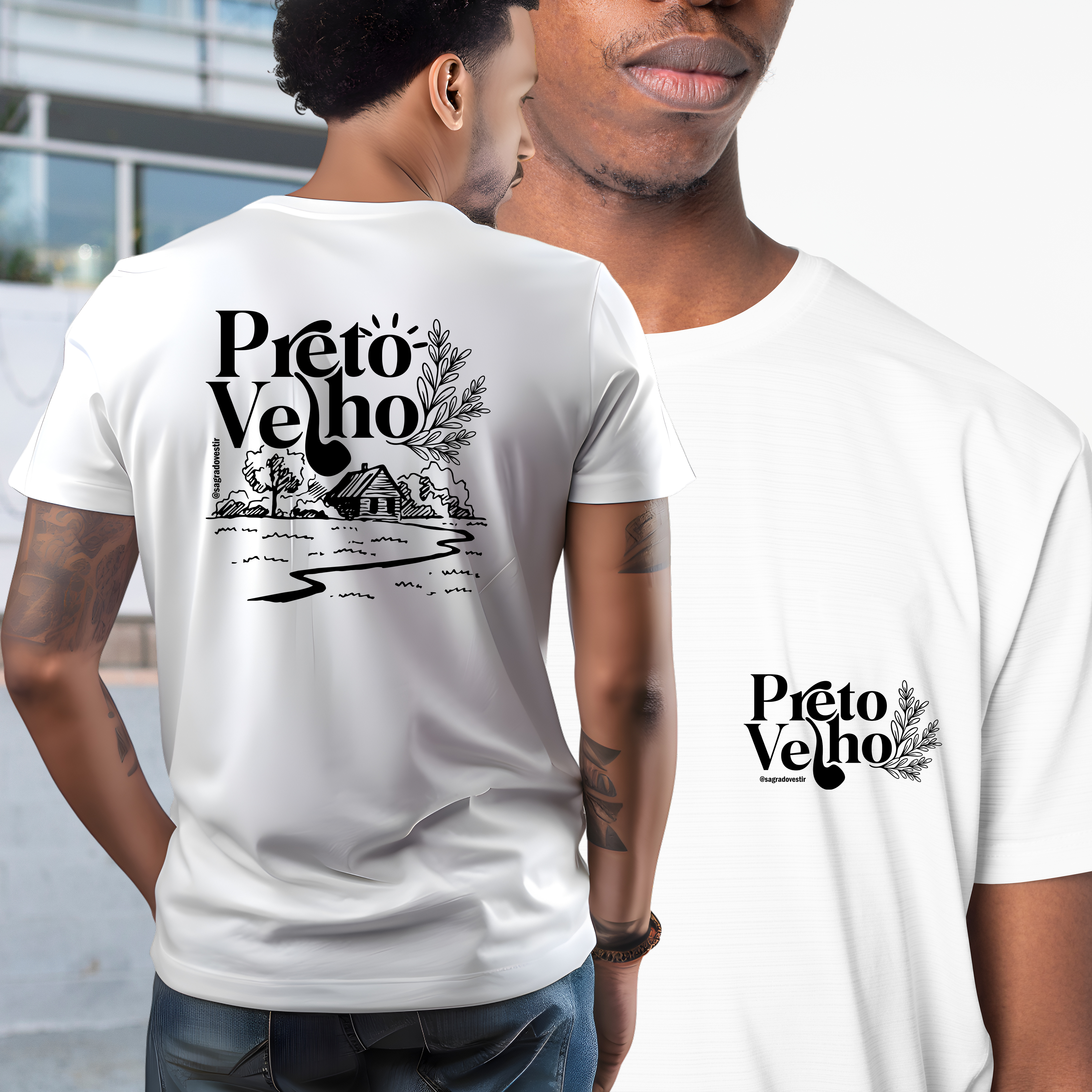 Camiseta Preto Velho 02